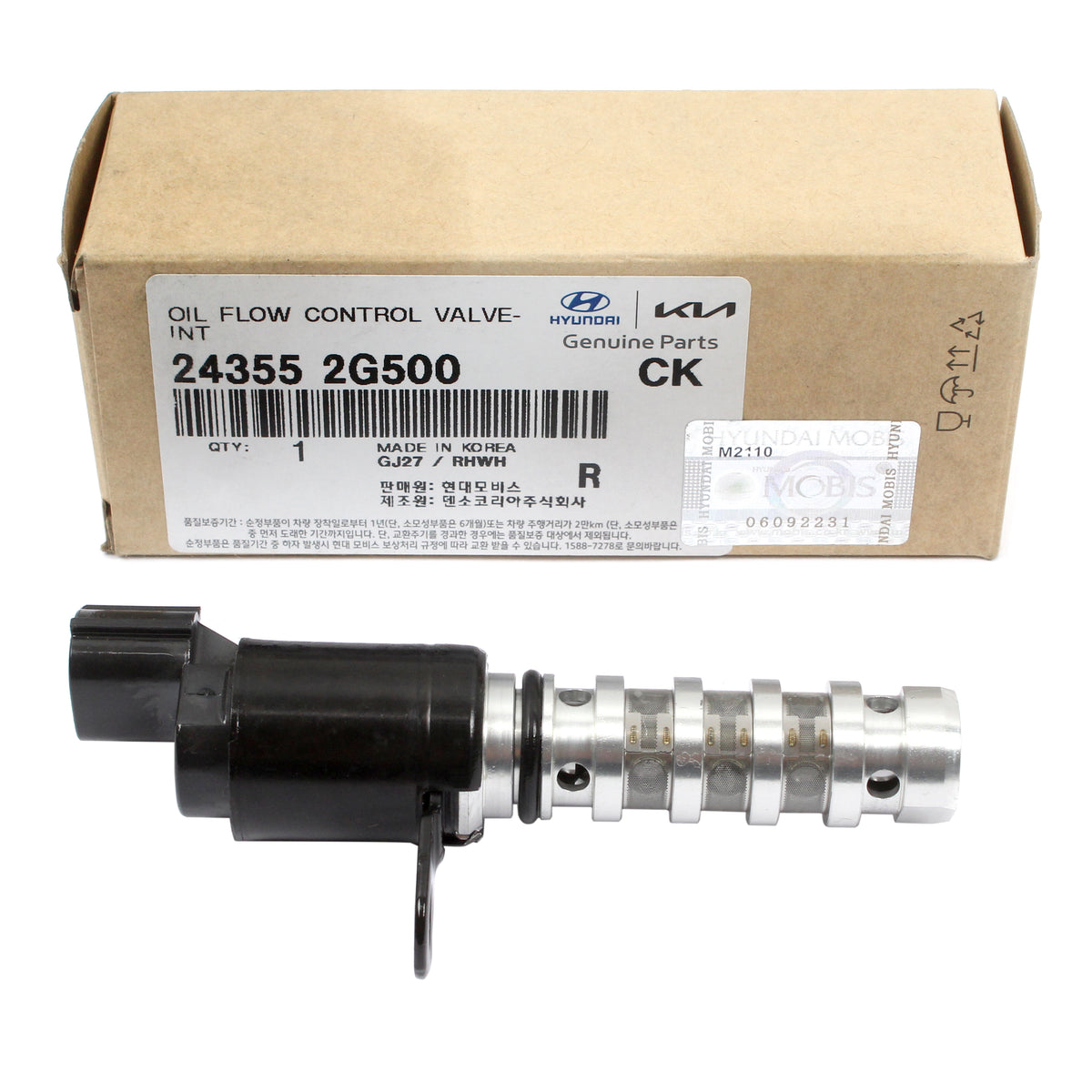 GENUINE Oil Control Valve for 08-16 Santa Fe Sonata Optima Sorento L4 243552G500