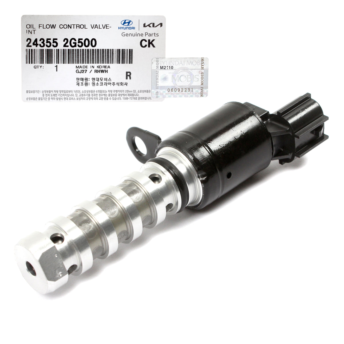 GENUINE Oil Control Valve for 08-16 Santa Fe Sonata Optima Sorento L4 243552G500