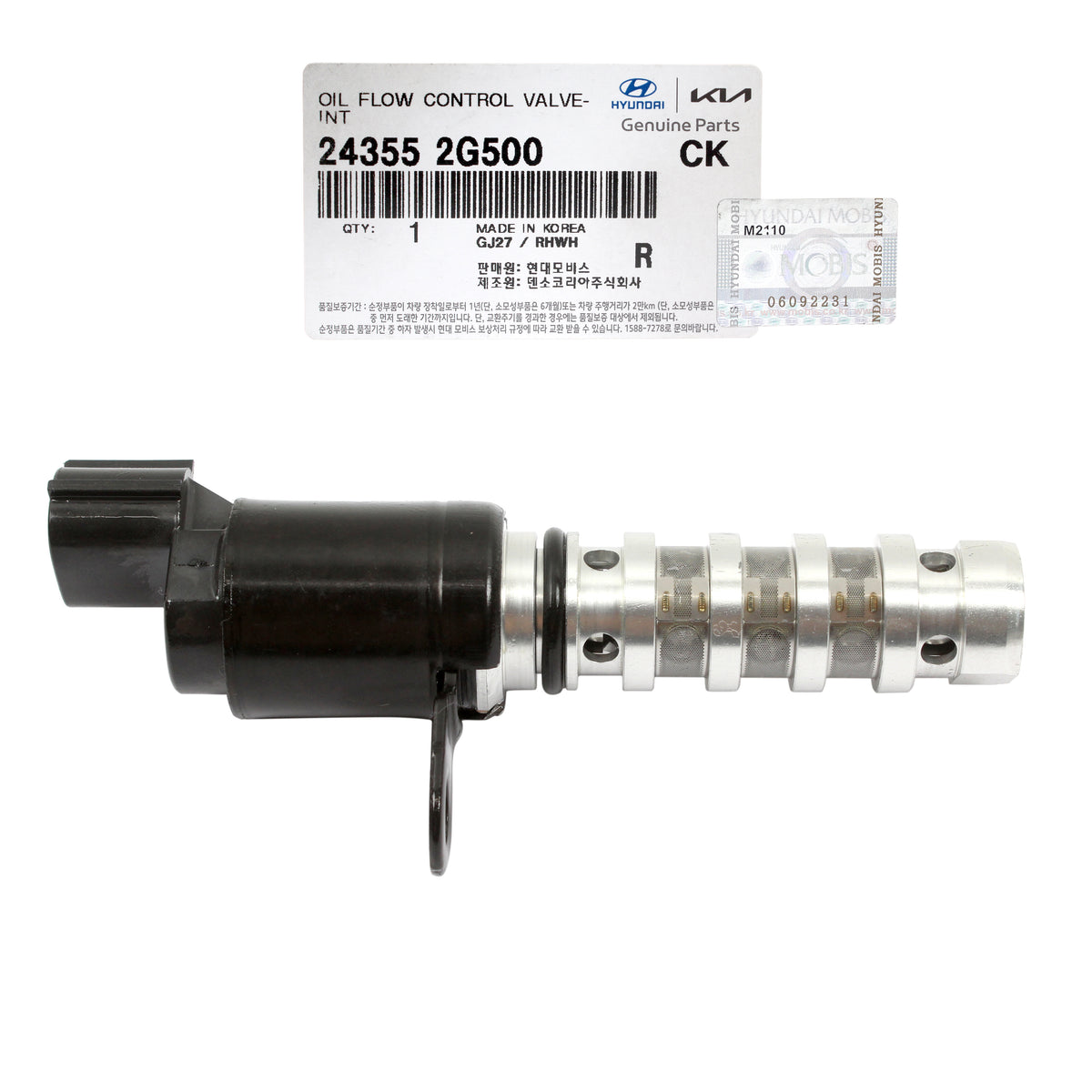 GENUINE Oil Control Valve for 08-16 Santa Fe Sonata Optima Sorento L4 243552G500