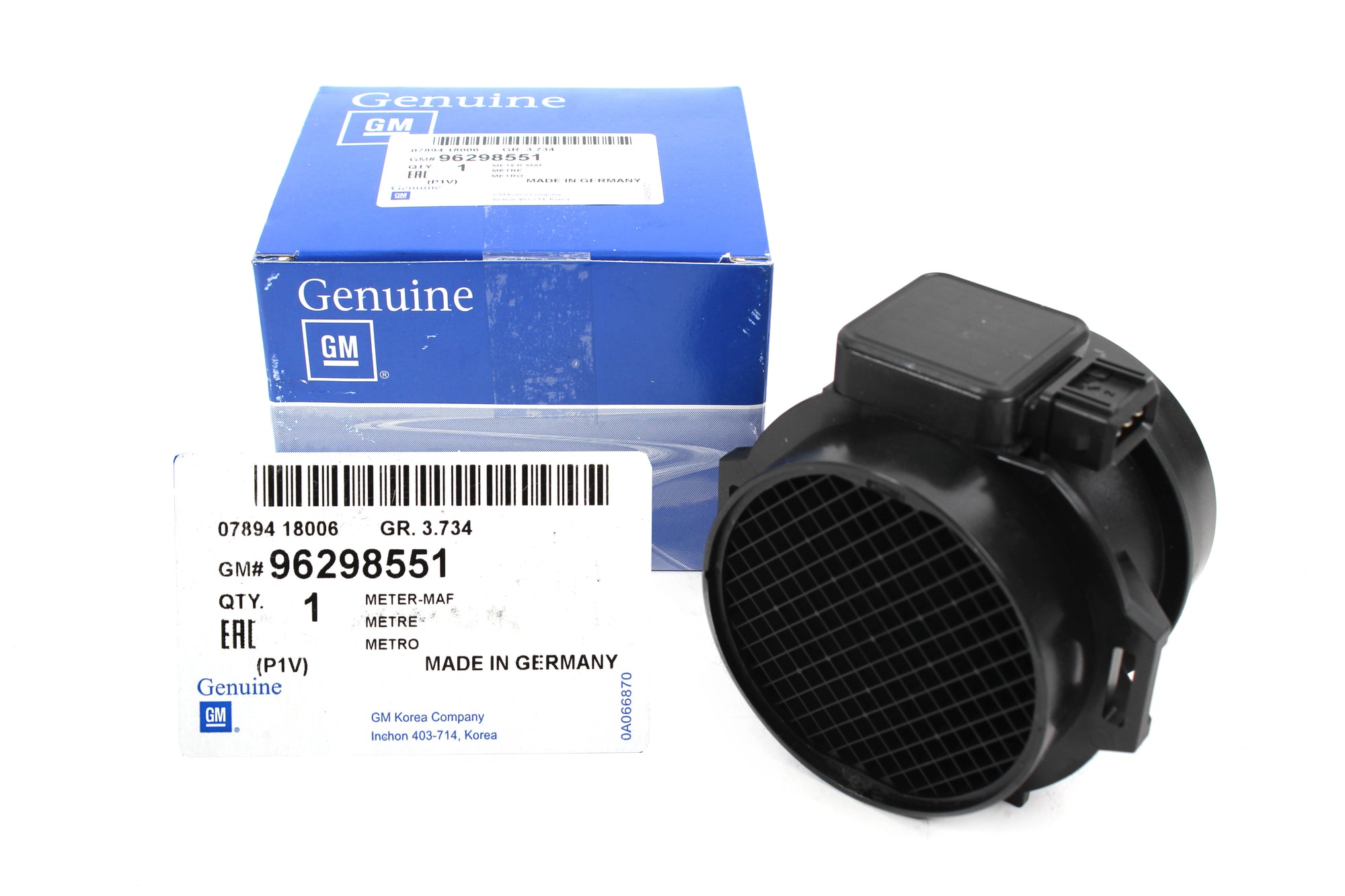 GENUINE Mass Air Flow Sensor for 04-06 Chevrolet Epica Suzuki Verona 96298551