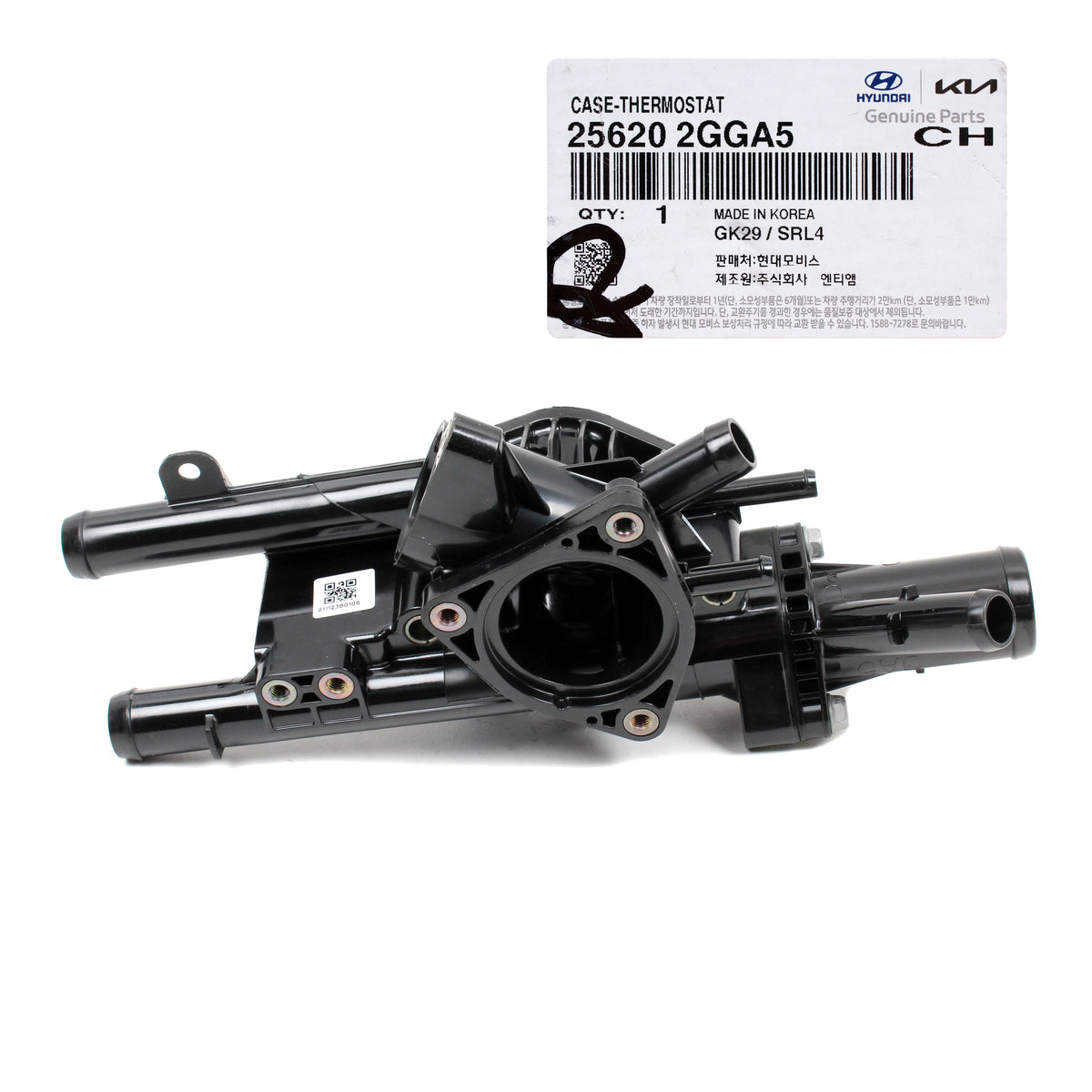 GENUINE Thermostat Housing for 15-20 Santa Fe Sonata Optima 2.4L 256202GGA5