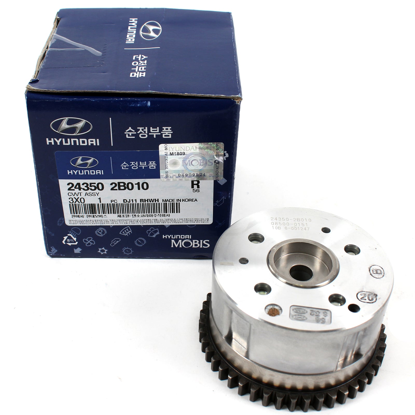 GENUINE Engine Timing Camshaft Gear CVVT for 10-11 Kia Soul 1.6L OEM 243502B000