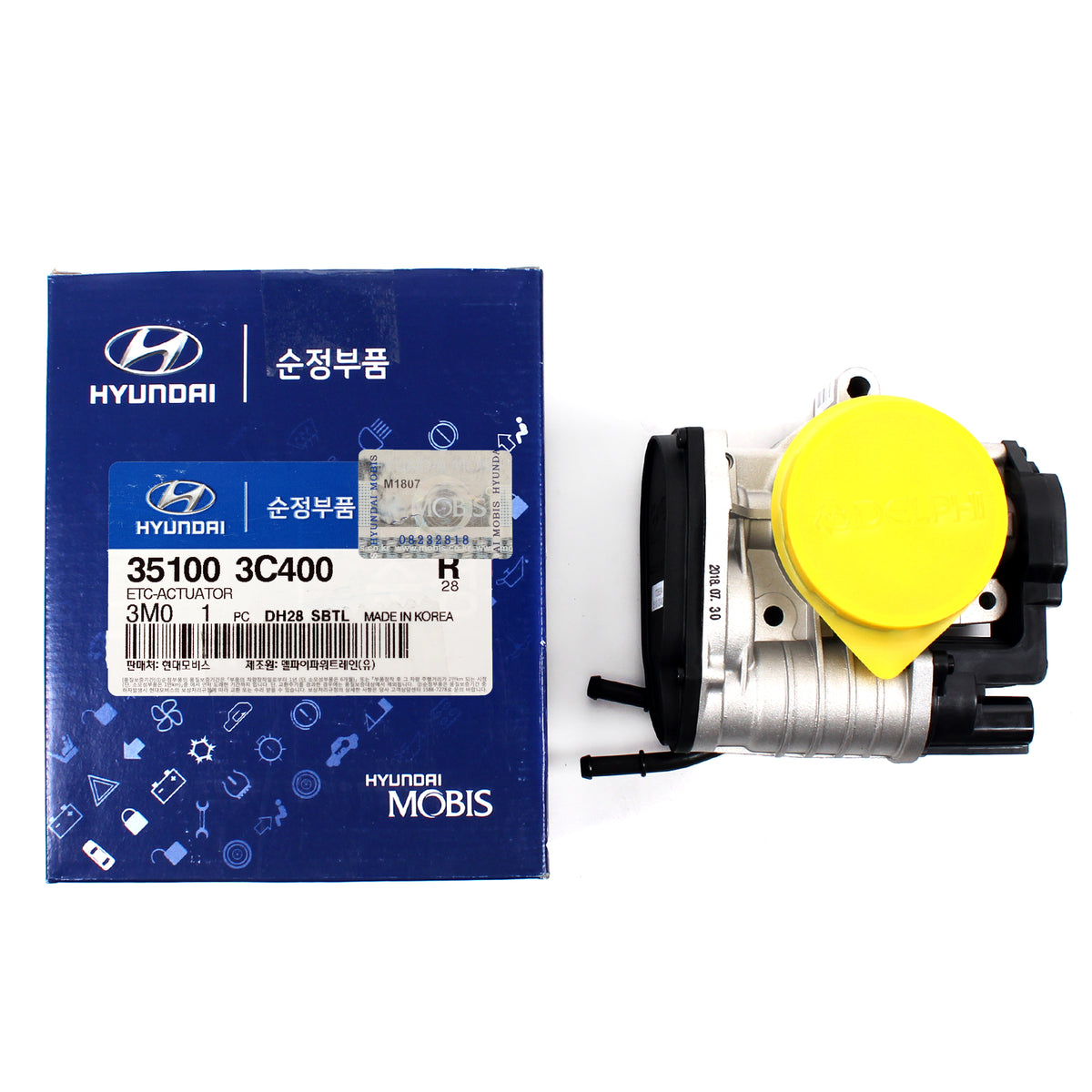 GENUINE Throttle Body for 2009-2011 Hyundai Genesis 3.8L OEM 351003C400