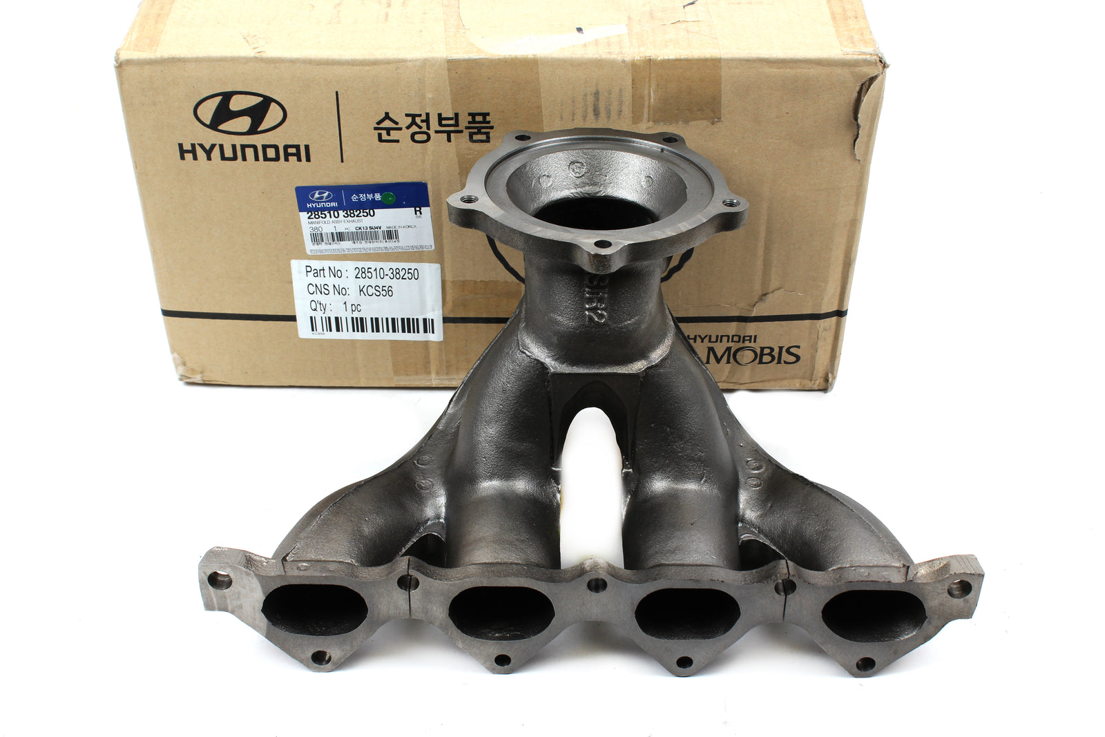 GENUINE Exhaust Manifold for 99-06 Hyundai Santa Fe Sonata Kia Optima 2851038250