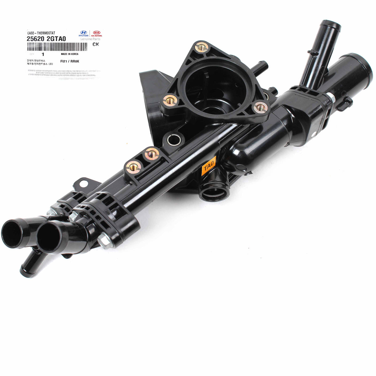 OEM Thermostat Housing for 15-20 Hyundai Santa Fe Sonata 2.0L Turbo 256202GTA0