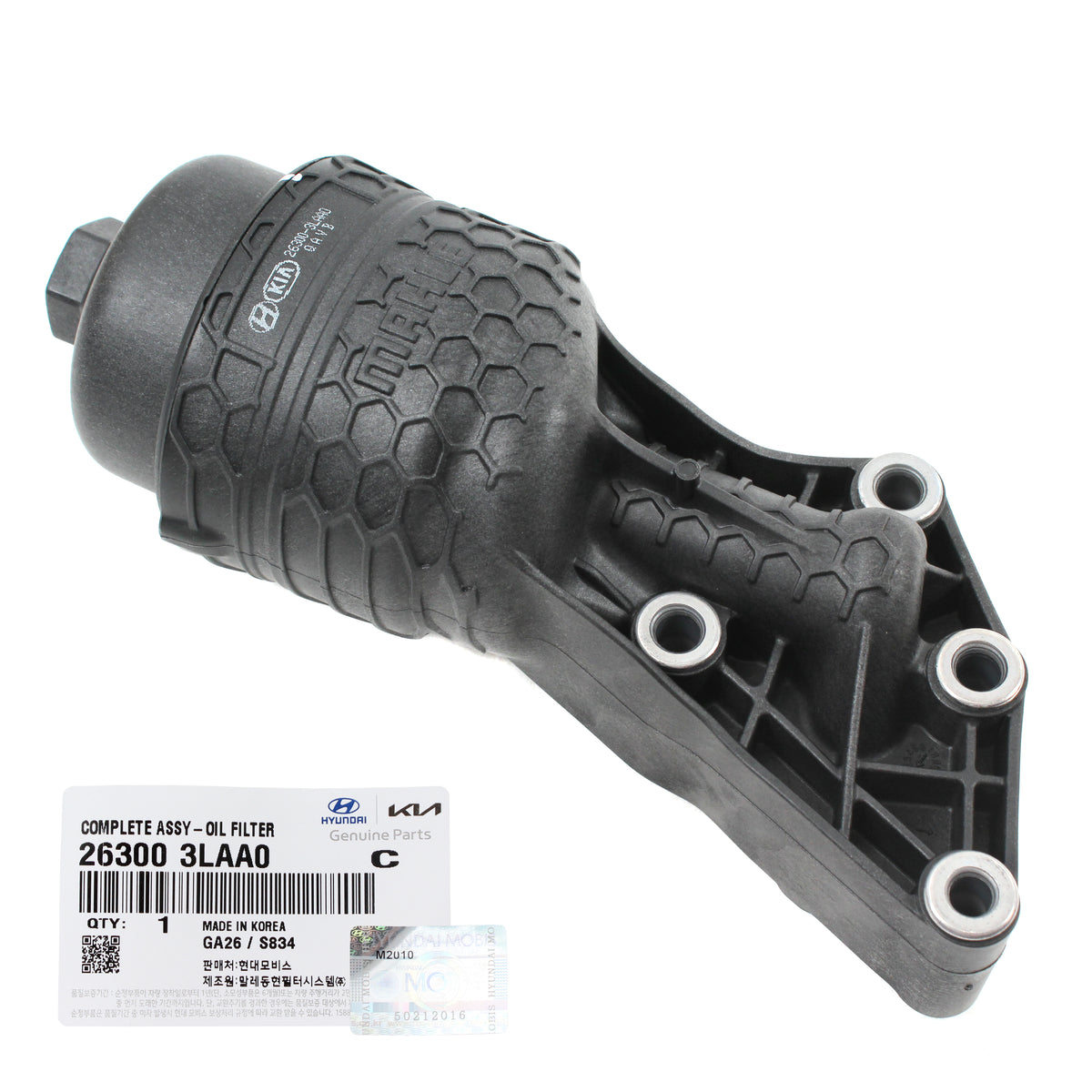 GENUINE Oil Filter for 16-21 Genesis G80 Hyundai Palisade 3.3L 3.8L 263003LAA0