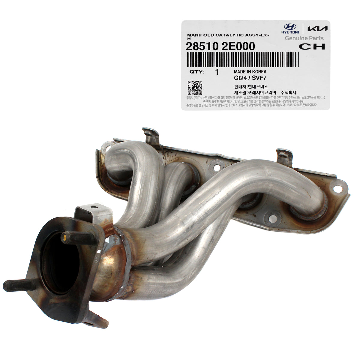 GENUINE Exhaust Manifold &amp; Gaskets for 11-19 Hyundai Elantra Tucson 285102E000