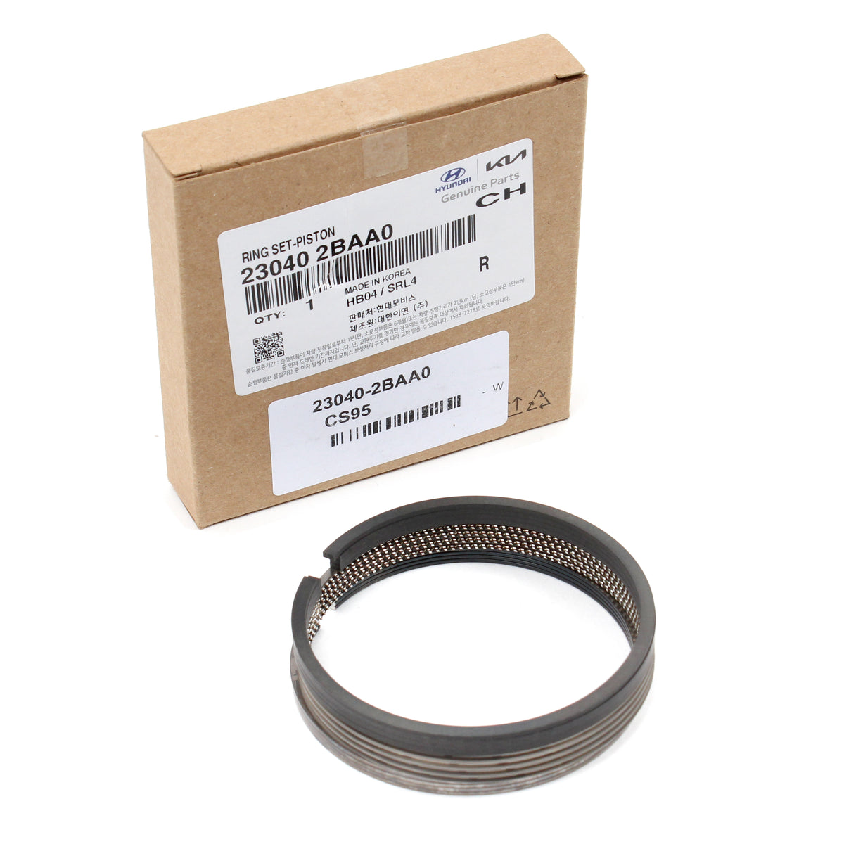 GENUINE Engine Piston Rings STD for 13-20 Elantra Veloster Forte Soul 1.6L Turbo