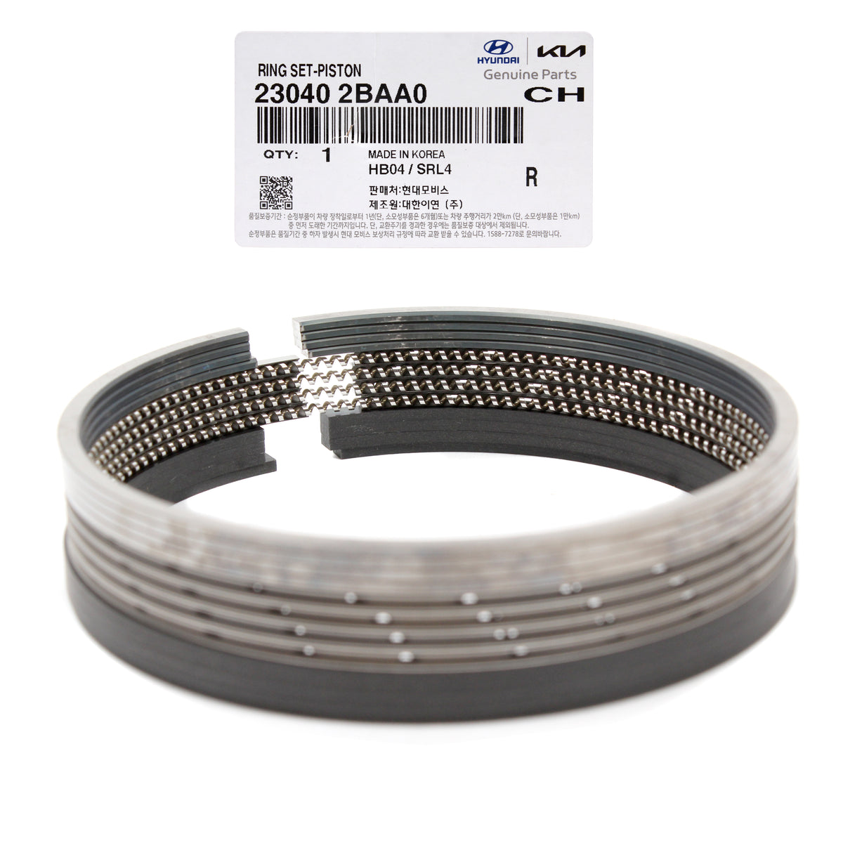 GENUINE Engine Piston Rings STD for 13-20 Elantra Veloster Forte Soul 1.6L Turbo