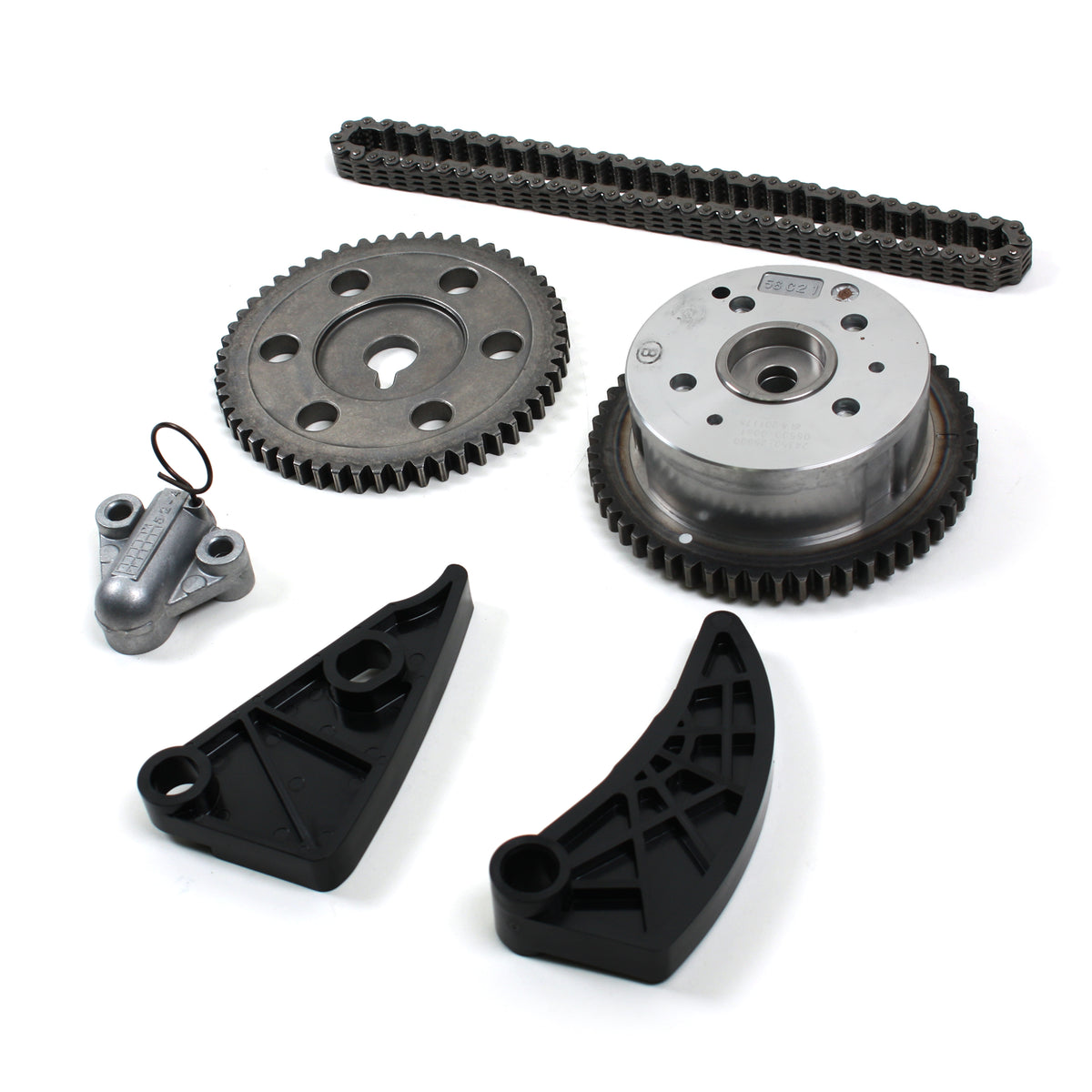 Fits 06-07 Sonata Optima Rondo 2.4L Complete Timing Chain Kit A/C Belt Tensioner