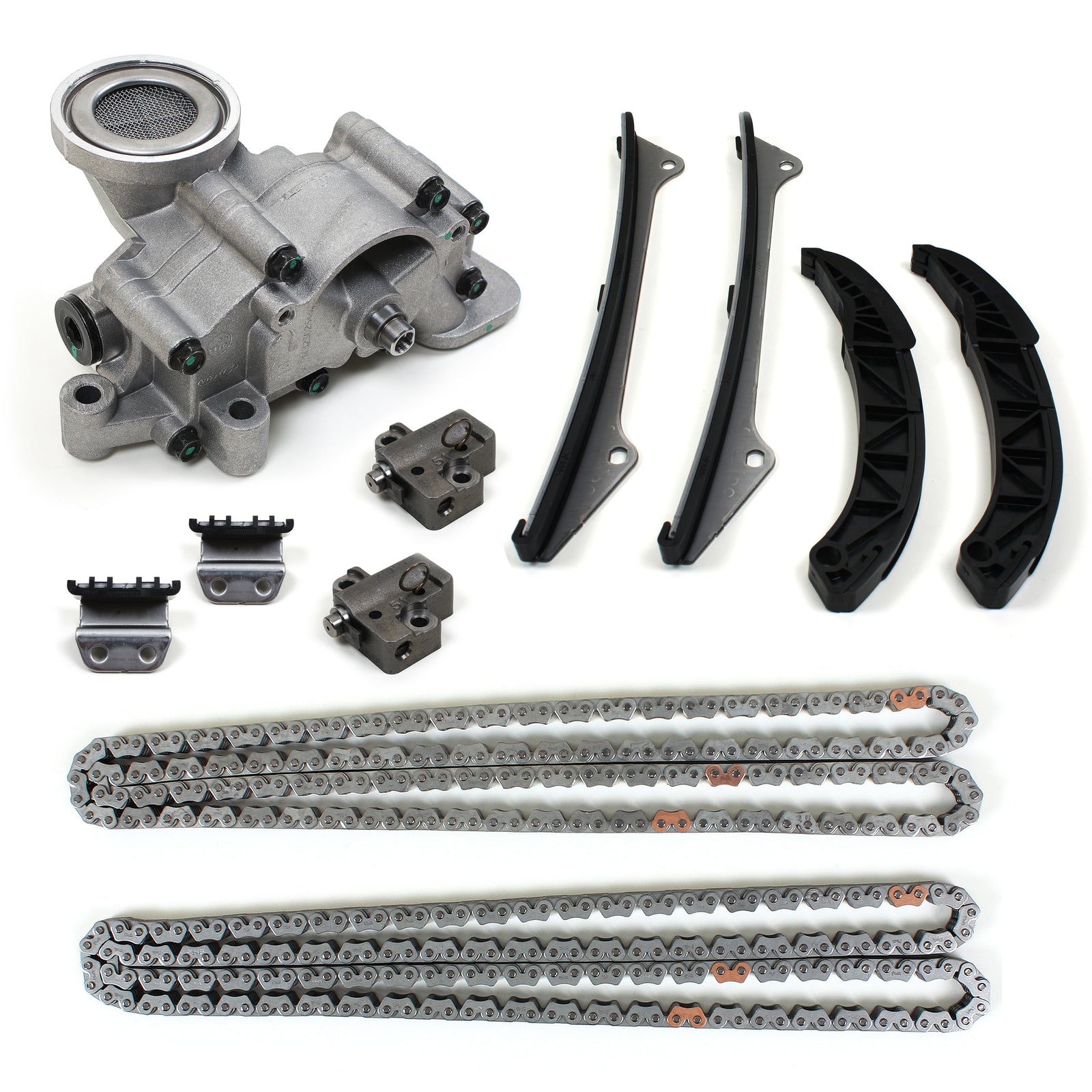 GENUINE Timing Chain Kit & Oil Pump for 2006-2010 Hyundai Kia 3.3L 3.8L