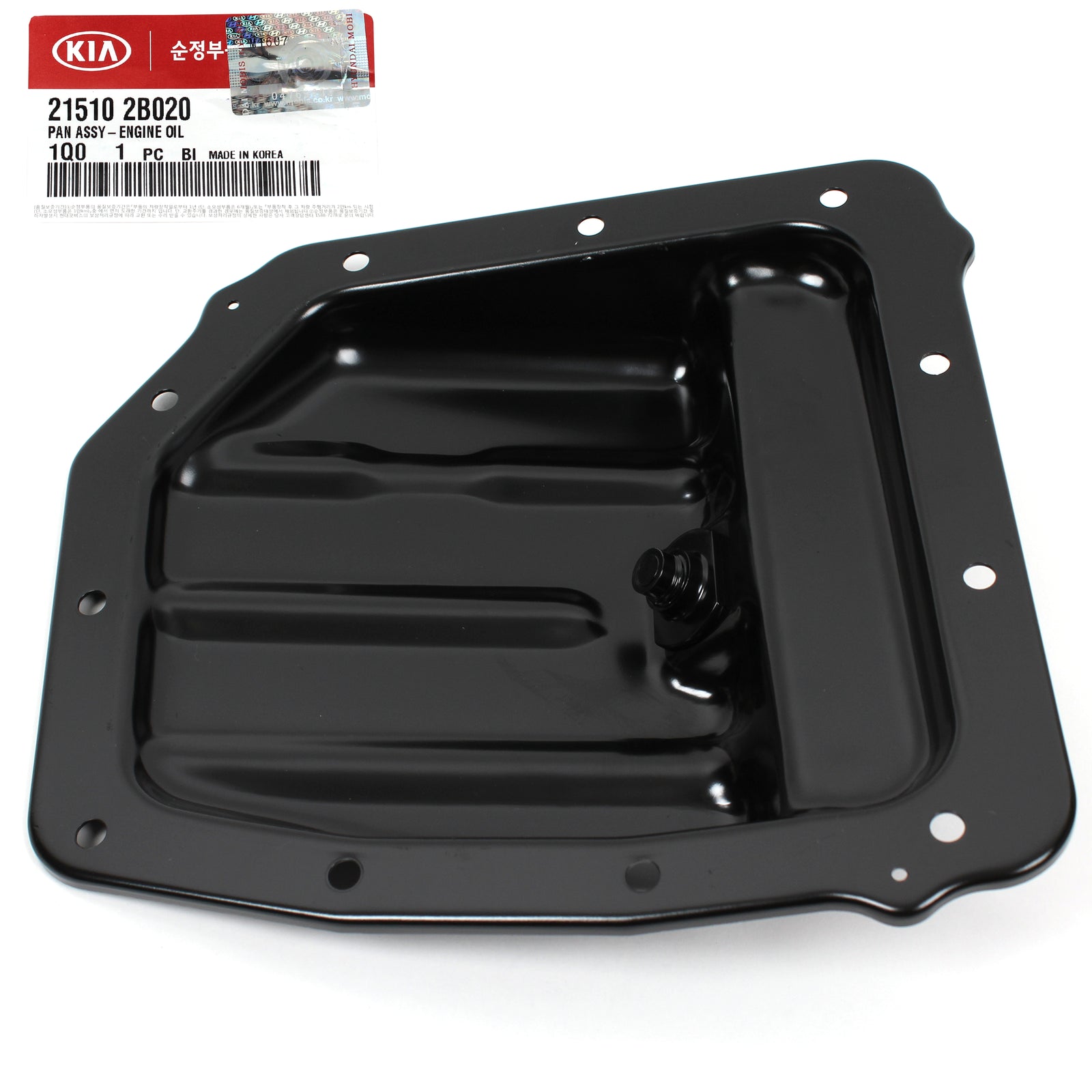 GENUINE Engine Oil Pan for 10-16 Hyundai Accent Veloster Kia Rio Soul 215102B020