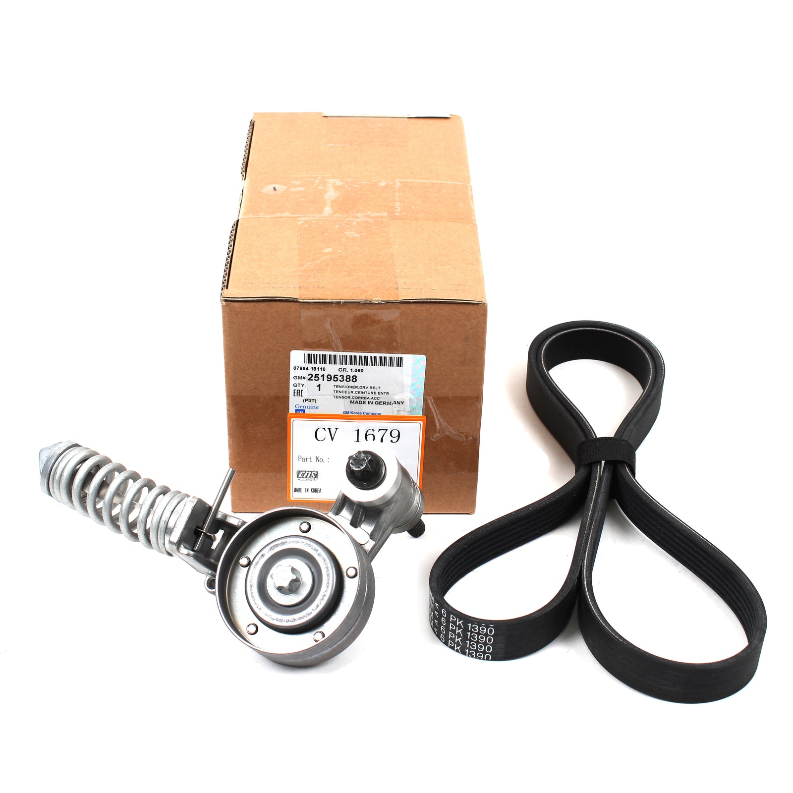 GENUINE Serpentine Belt & Tensioner for 13-18 Buick Encore Sonic Trax 55595700