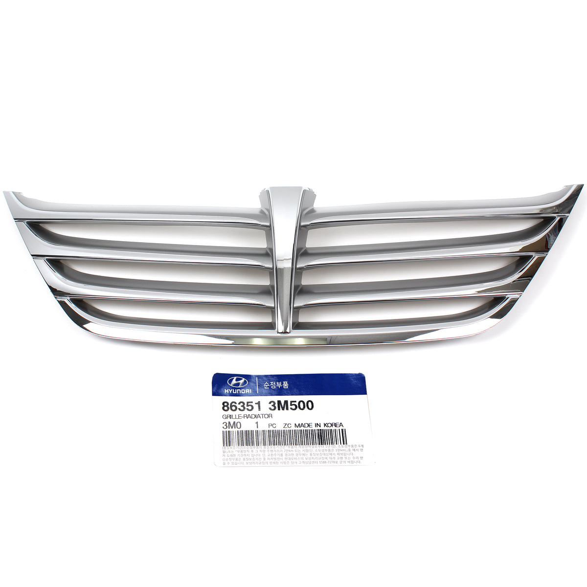 GENUINE Radiator Grille for 2012-2014 Hyundai Genisis Sedan OEM 863513M500