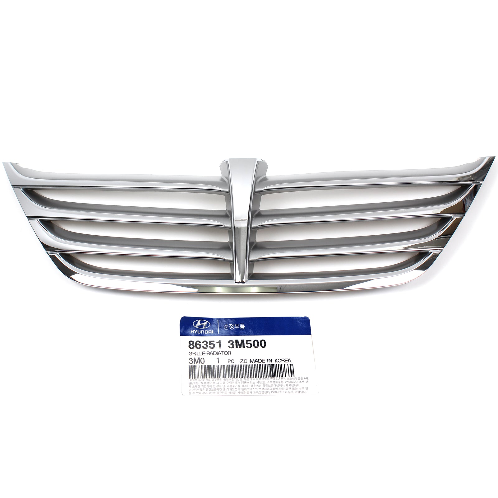 GENUINE Radiator Grille for 2012-2014 Hyundai Genisis Sedan OEM 863513M500