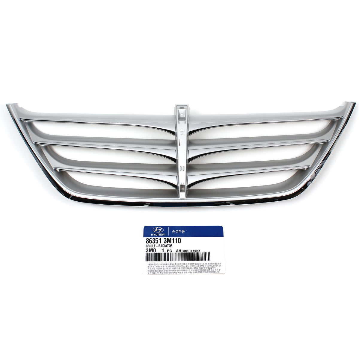 GENUINE Radiator Grille Fits 2009-2011 Hyundai Genesis Sedan OEM 863513M110