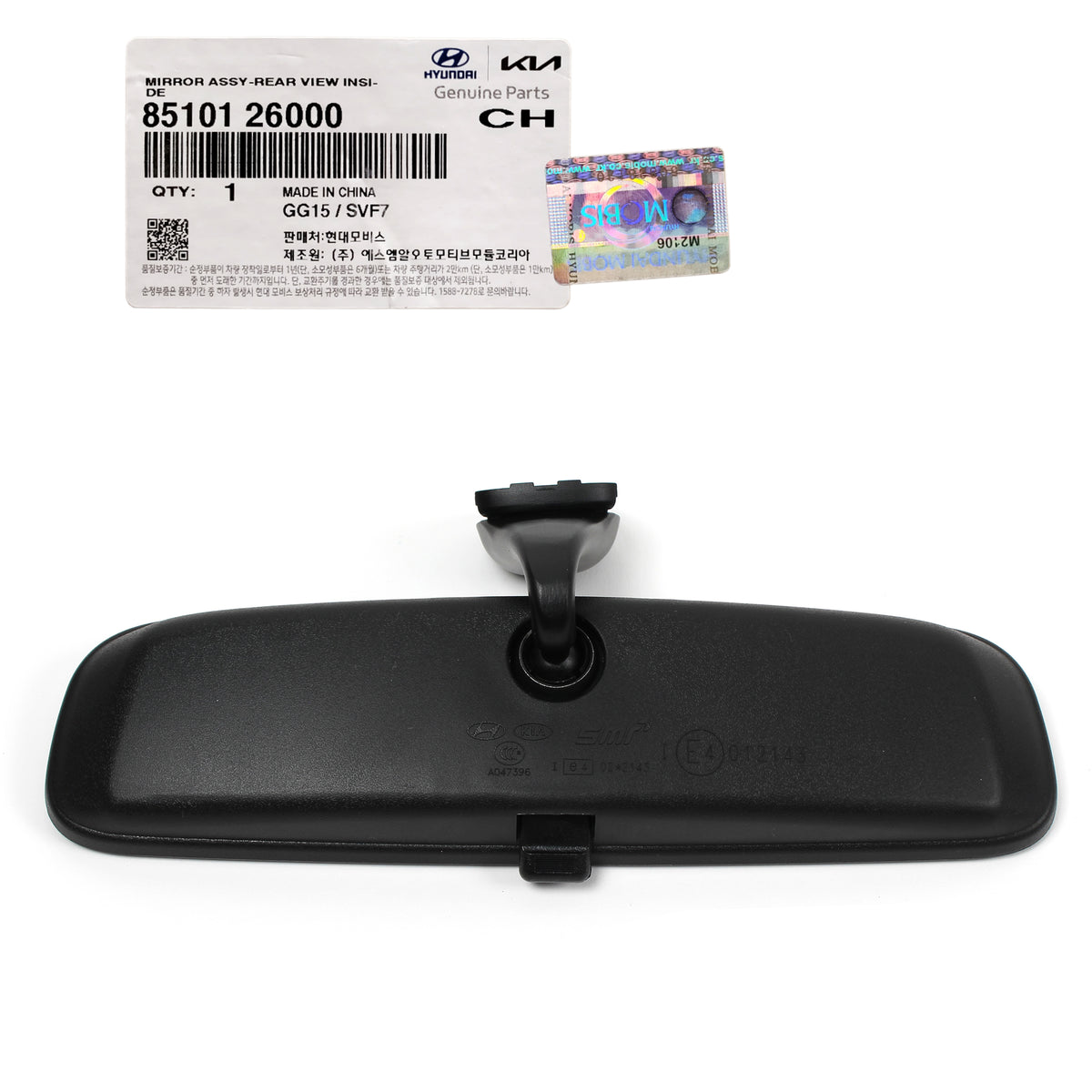 GENUINE REAR View Inside Mirror for 2001-2016 Hyundai Kia OEM 8510126000