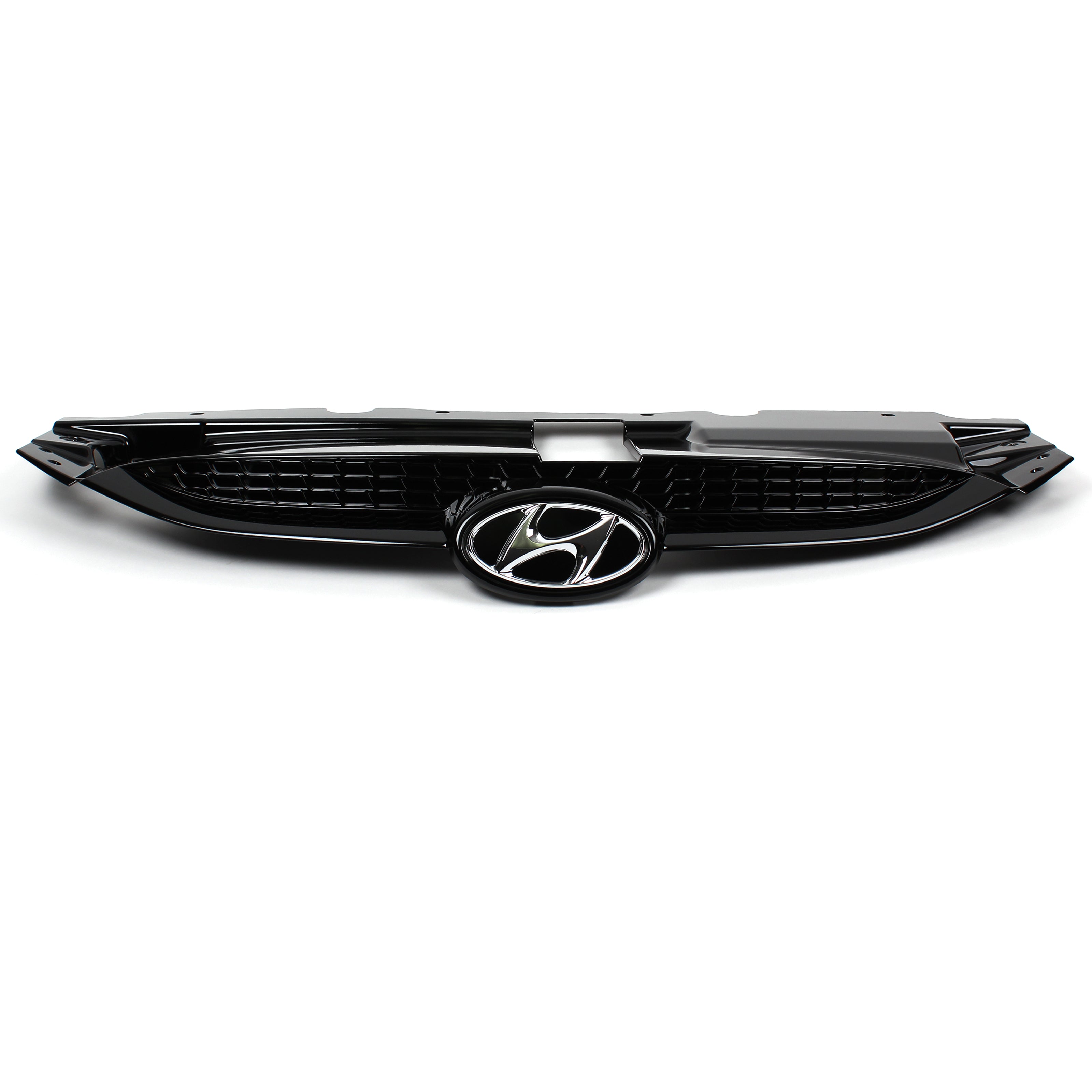 Genuine OEM Front Bumper Grille For Hyundai Tucson 2010-2015 – Silver, Vertical Billet