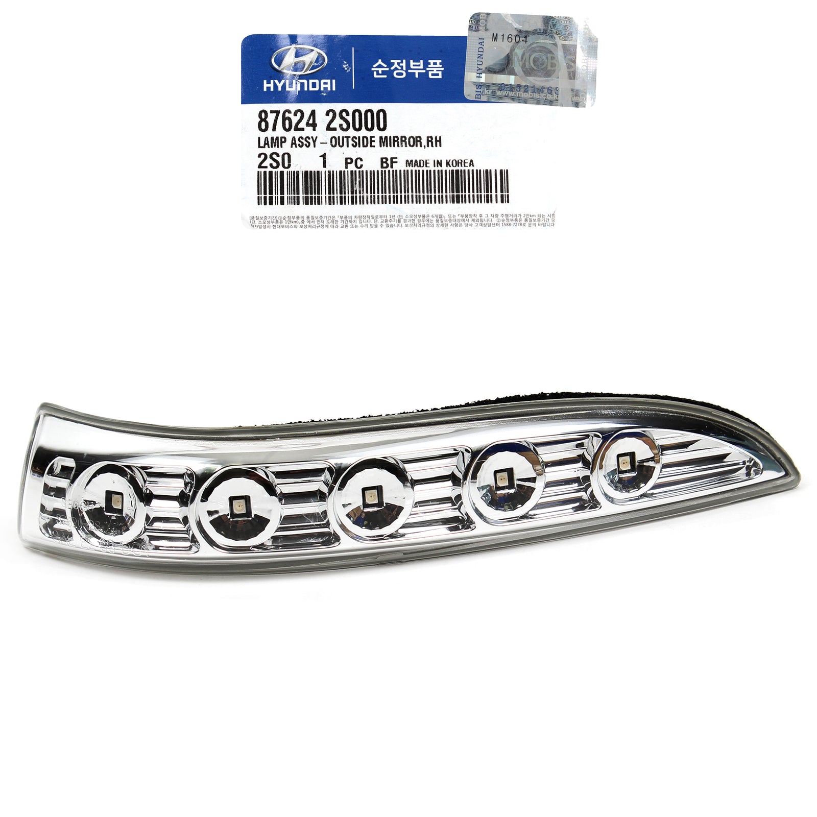 876242S000 Side Mirror Turn Signal lamp Right for Hyundai Tucson 2010-2012