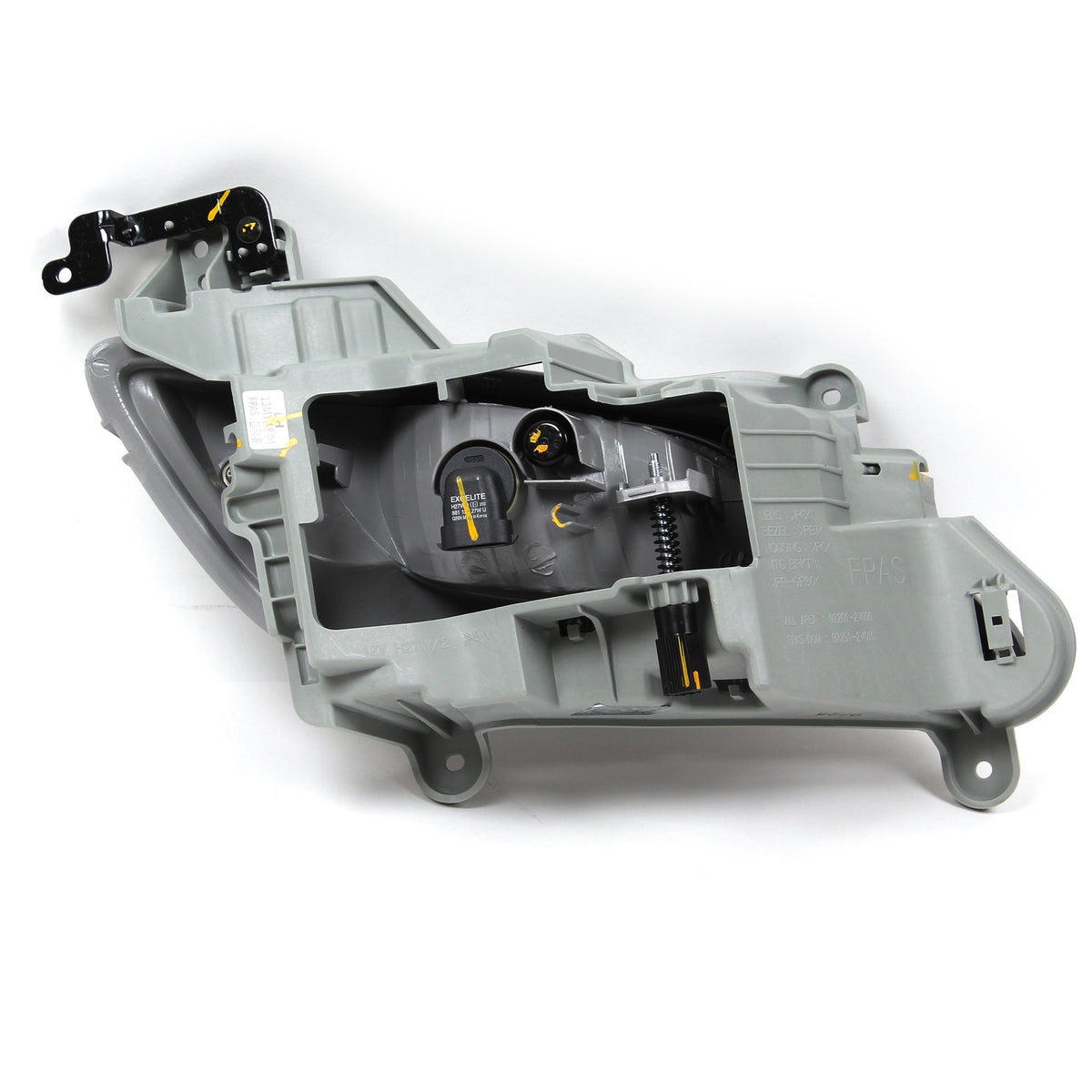 GENUINE Fog lamp Light w/ Connector LEFT &amp; RIGHT for 12-17 Hyundai Veloster OEM