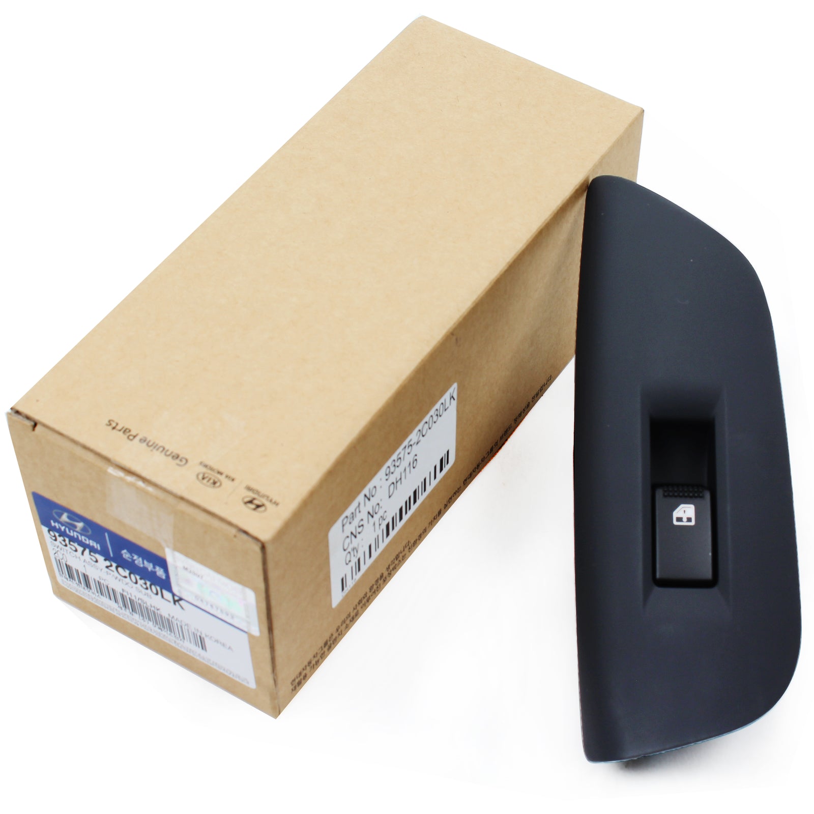 GENUINE Power Window Switch RIGHT PASSENGER for 03-08 Hyundai Tiburon 935752C030