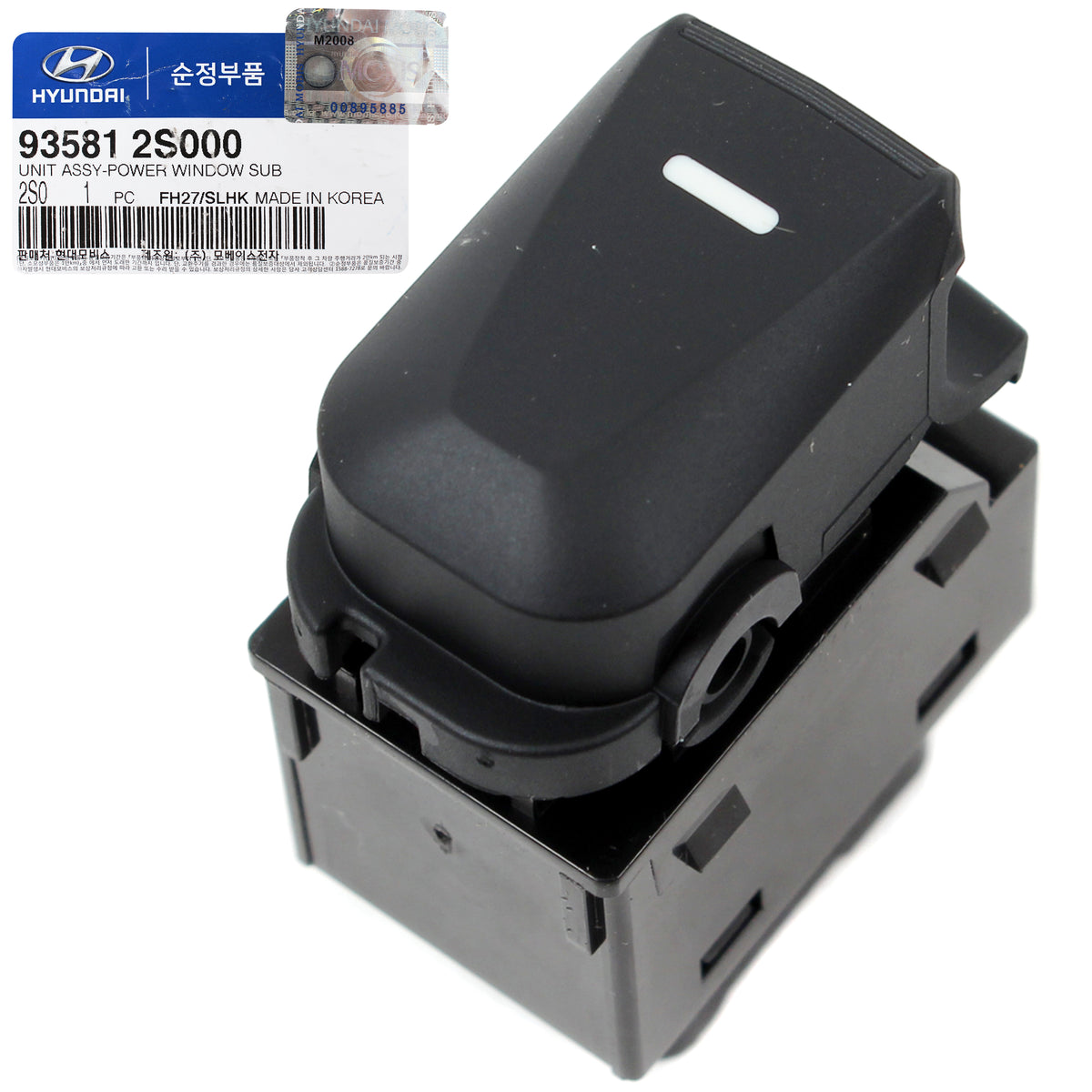 GENUINE Rear Power Window Switch for 2010-2015 Hyundai Tucson 935812S000