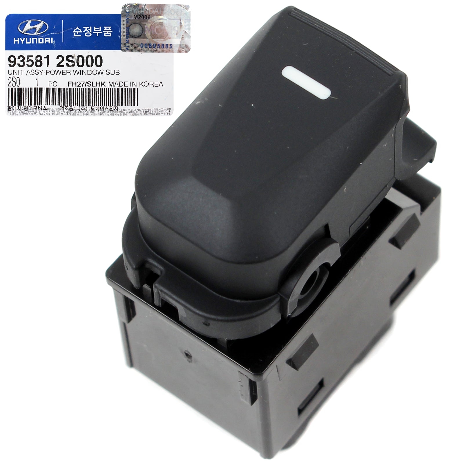 GENUINE Rear Power Window Switch for 2010-2015 Hyundai Tucson 935812S000