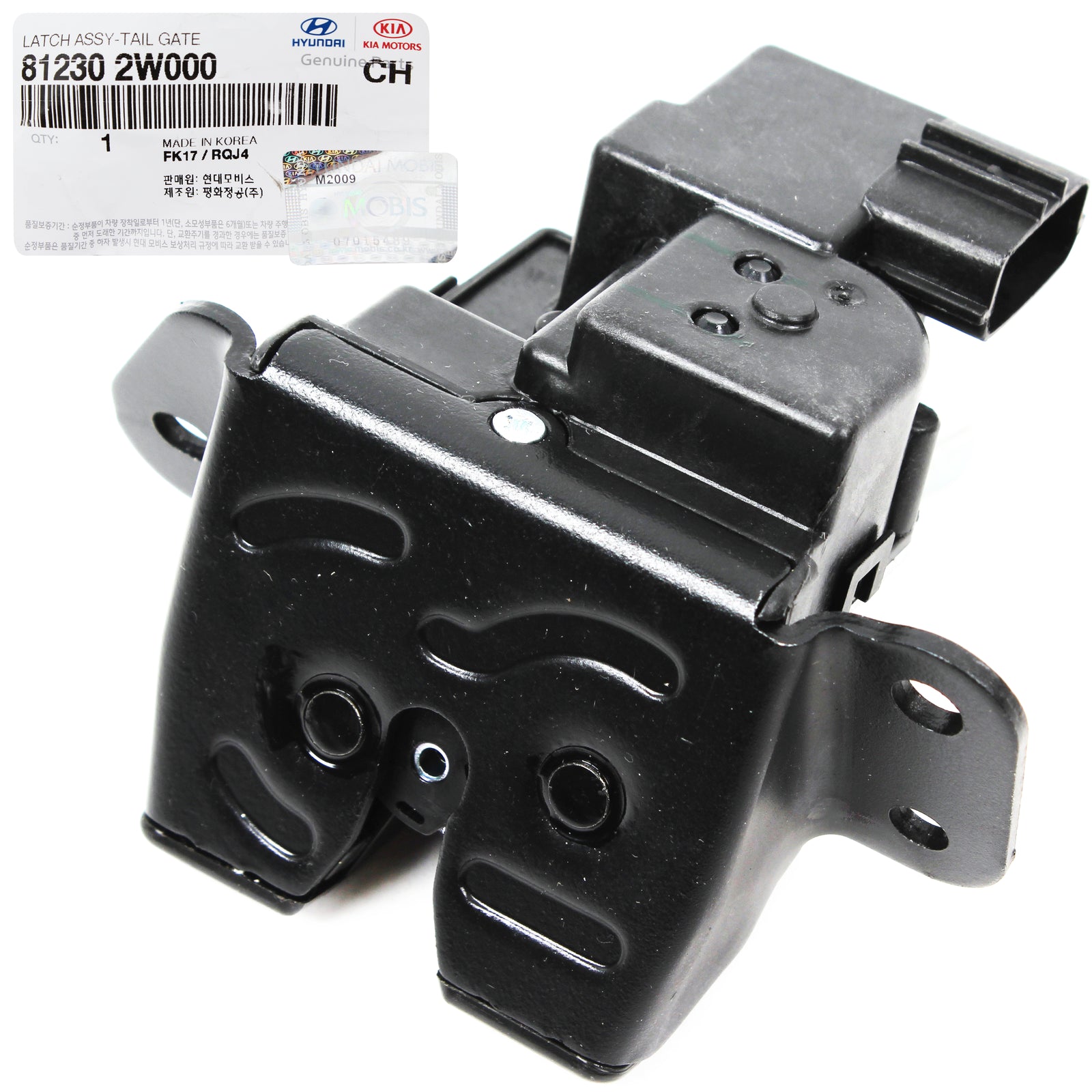 GENUINE Rear Tailgate Lock Latch for 13-19 Santa Fe Sport Kia Soul 812302W000