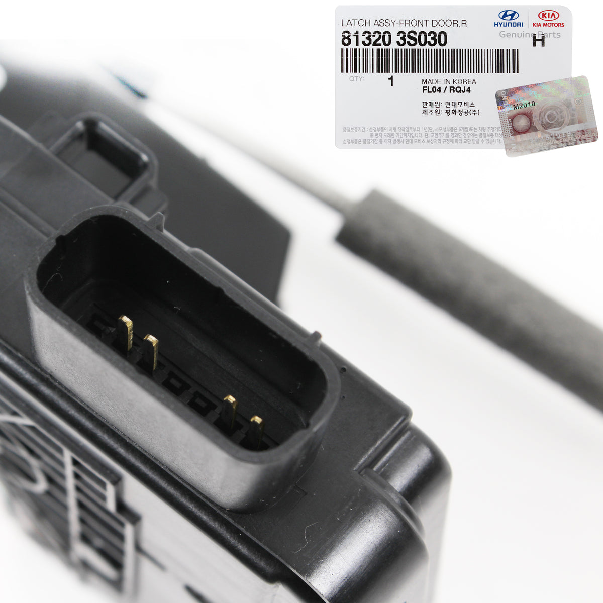 GENUINE Door Lock Actuator FRONT PASSENGER for 11-15 Hyundai Sonata 813203S030