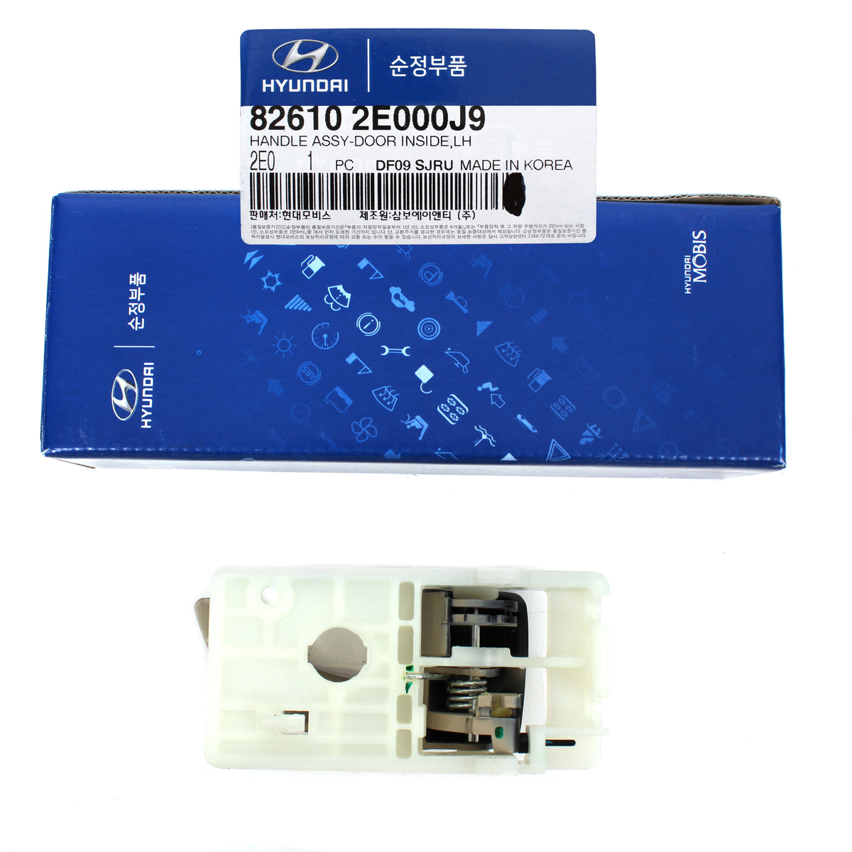 GENUINE Inside Door Handle FRONT LEFT for 06-09 Hyundai Tucson OEM 826102E000J9