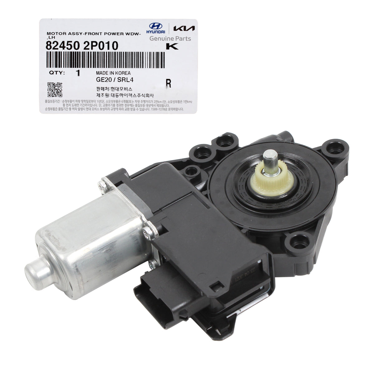 GENUINE Window Motor FRONT LEFT DRIVER for 2011-2013 Kia Sorento 824502P010