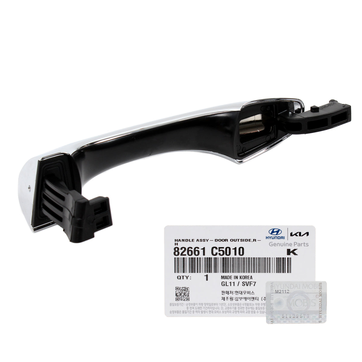 GENUINE Outside Door Handle RIGHT PASSENENGER for 16-20 Kia Sorento 82661C5010