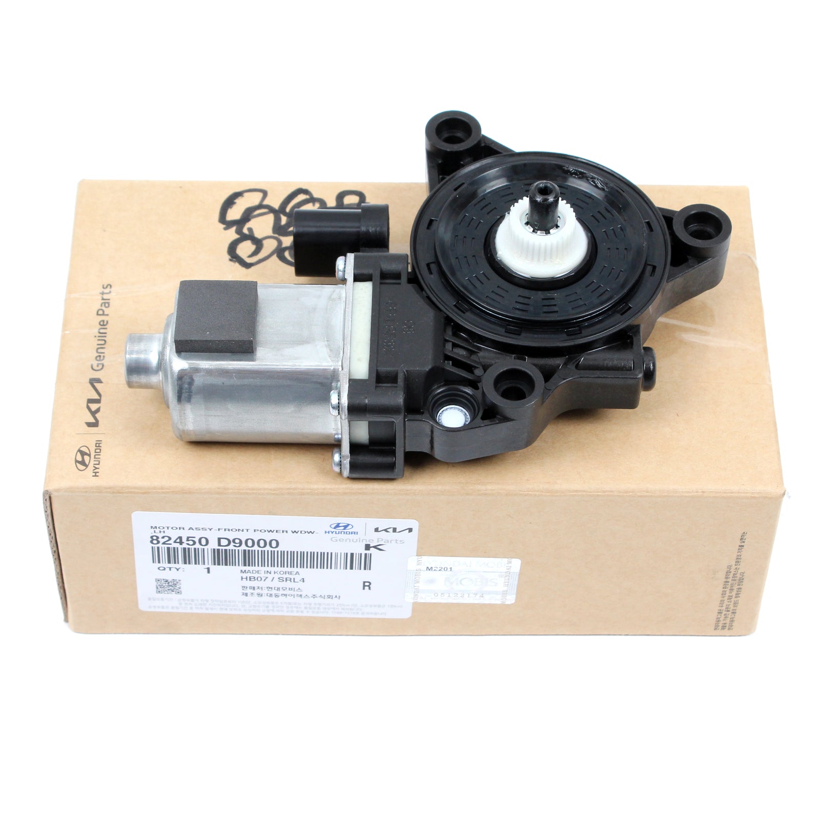 GENUINE Window Motor FRONT LEFT DRIVER for 17-21 Kia Sportage OEM 82450D9000