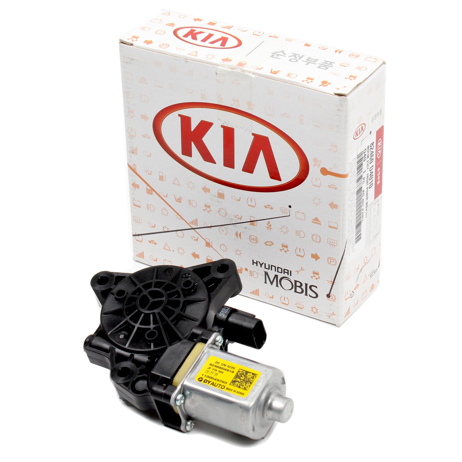 GENUINE Power Window Motor FRONT RIGHT PASSNGR for 16-20 Kia Optima 82460D4010