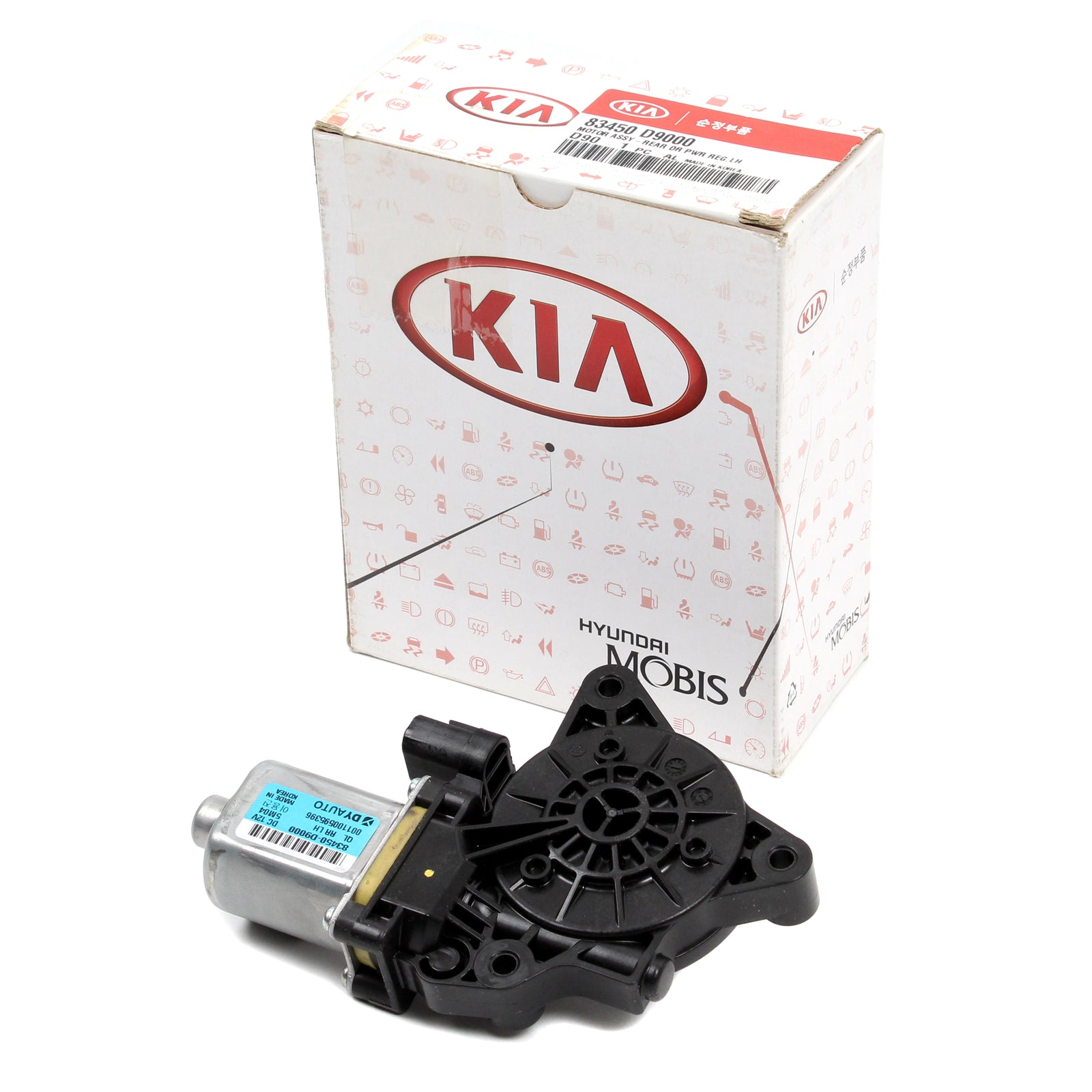 GENUINE Power Window Motor REAR LEFT DRIVER for 17-21 Kia Sportage 83450D9000