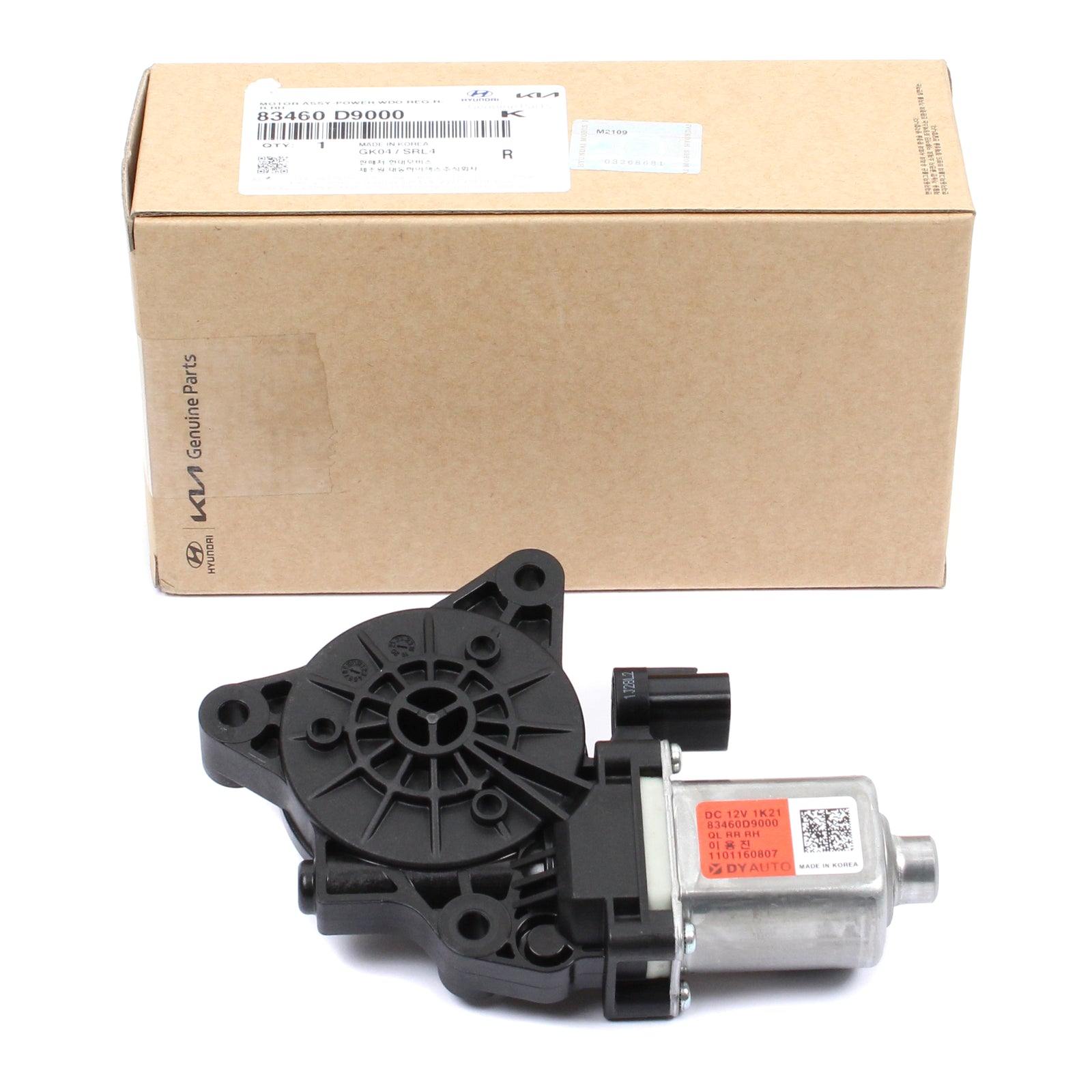 GENUINE Power Window Motor REAR RIGHT for 2017-2021 Kia Sportage 83460D9000