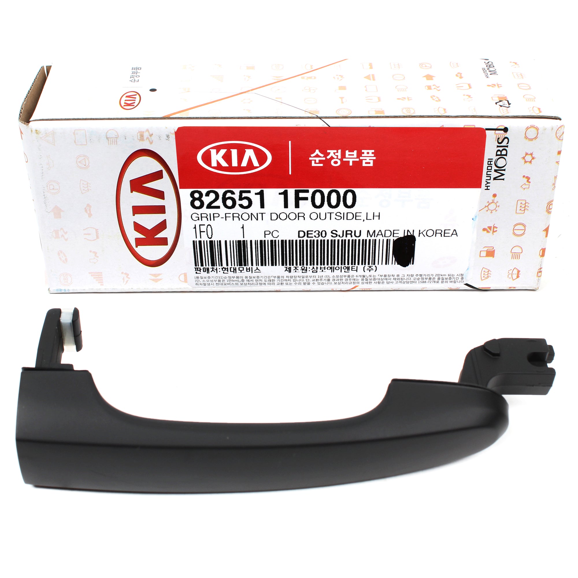 GENUINE Outside Door Handle FRONT DRIVER for 05-10 Kia Sportage 826511F000