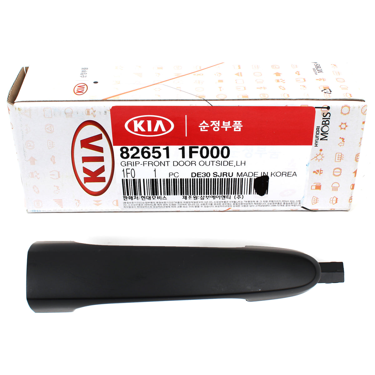 GENUINE Outside Door Handle FRONT DRIVER for 05-10 Kia Sportage 826511F000