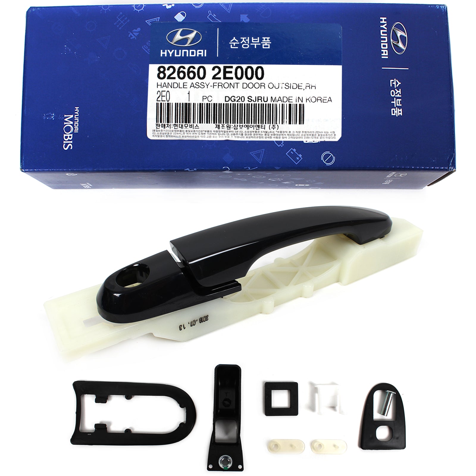 GENUINE Outside Door Handle FRONT RIGHT for 2005-2009 Hyundai Tucson 826602E000