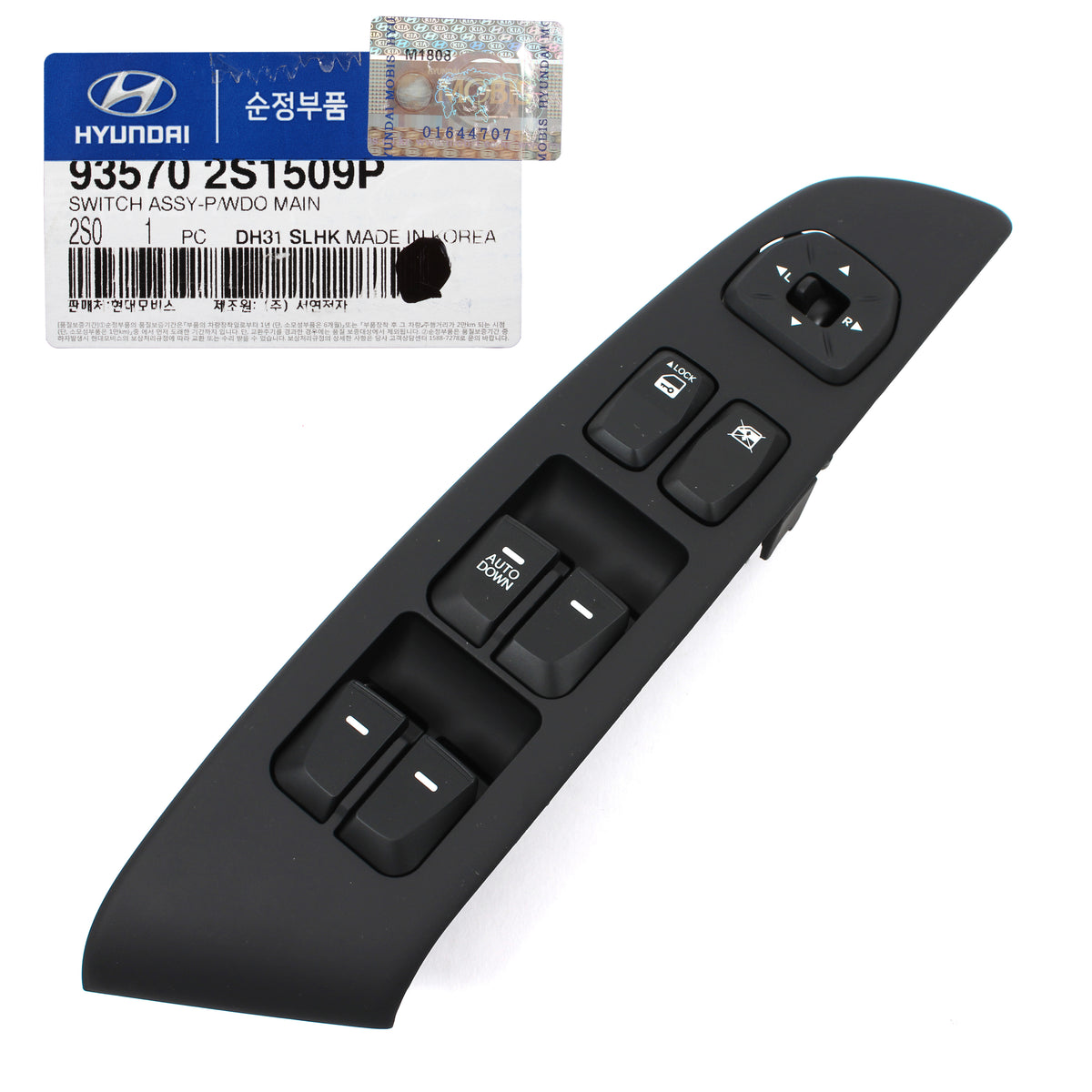 GENUINE Front Power Window Switch AUTO DOWN ONLY for 2010-2015 Hyundai Tucson
