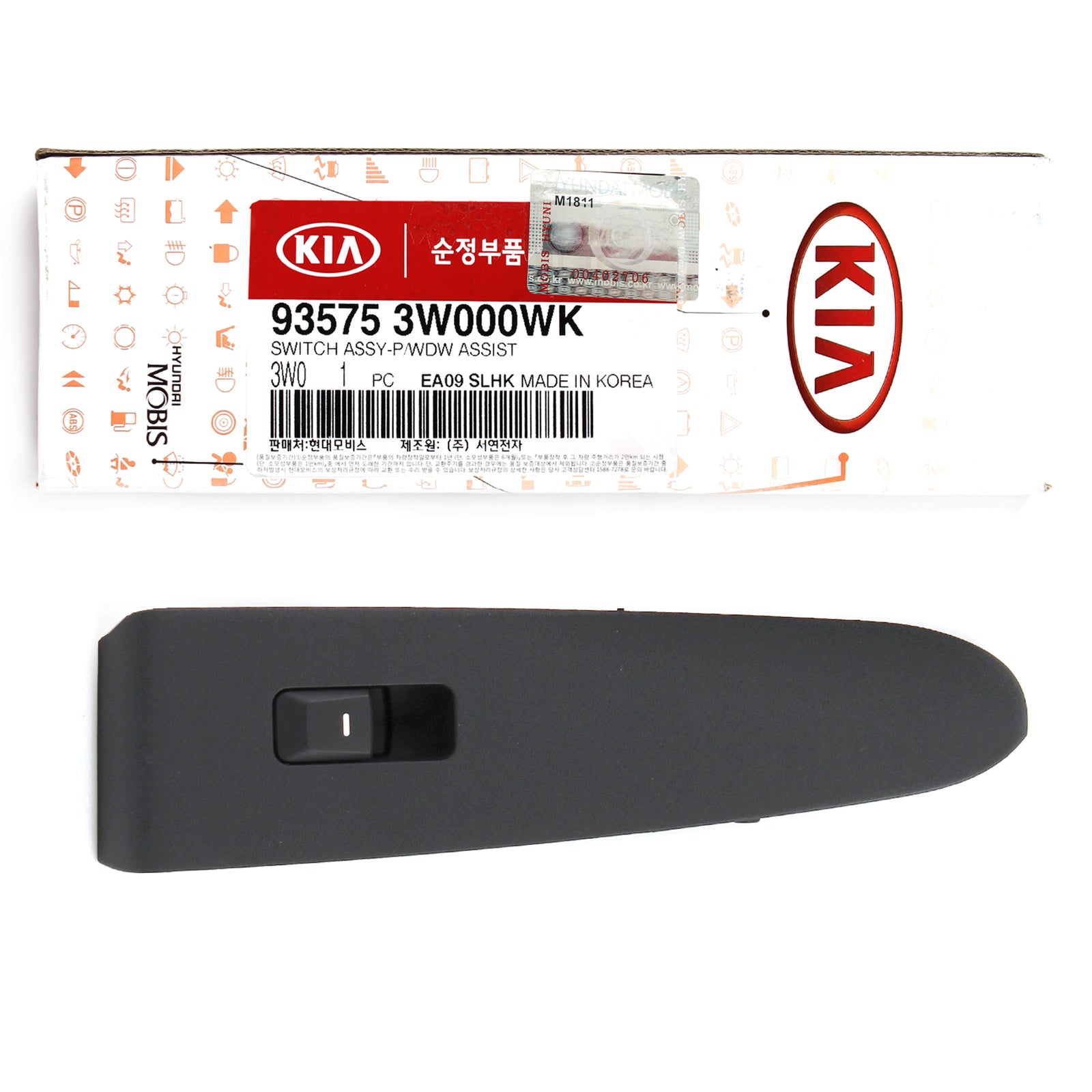 935753W000WK Power Window Switch Front Right RH for Kia Sportage 2011-2015