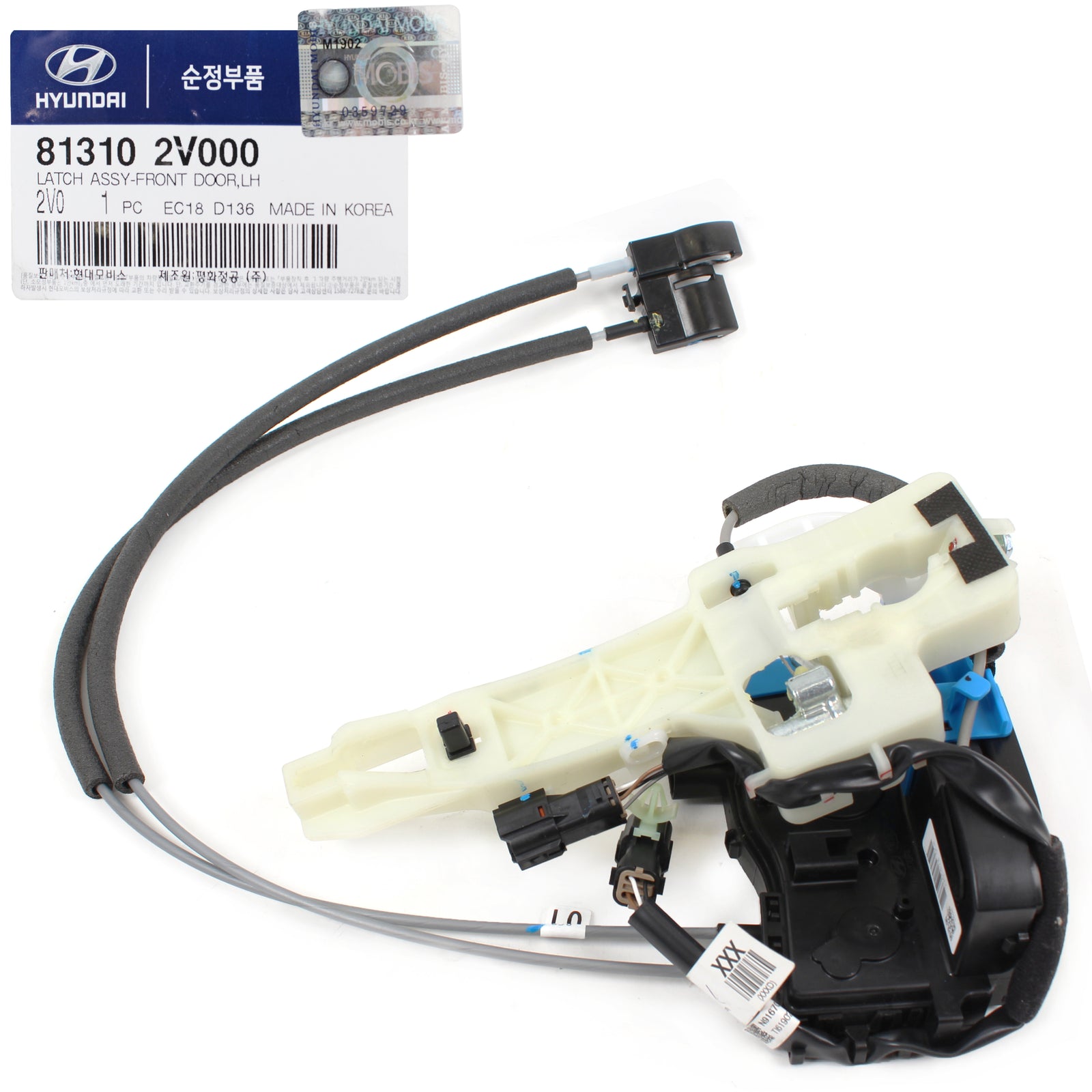 GENUINE Door Lock Actuator FRONT LEFT for 12-17 Hyundai Veloster 813102V000