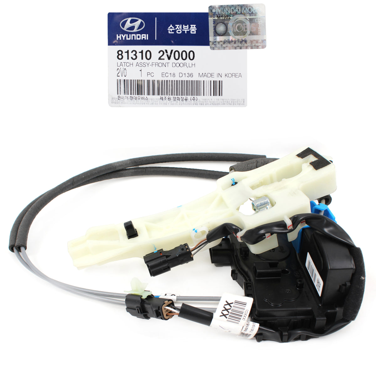 GENUINE Door Lock Actuator FRONT LEFT for 12-17 Hyundai Veloster 813102V000