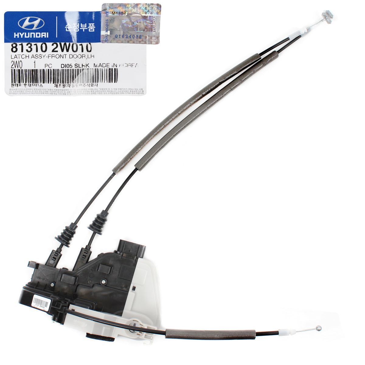 Door Lock Actuator FRONT LEFT GENUINE for 13-19 Hyundai Santa Fe 813102W010