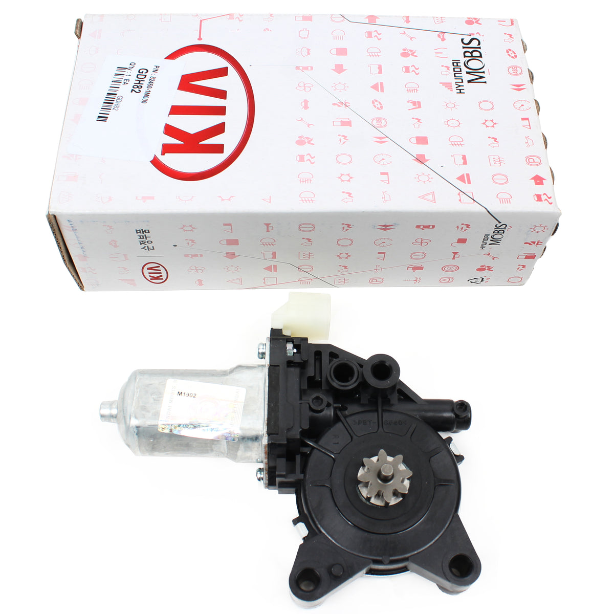 GENUINE WINDOW MOTOR FRONT PASSENGER RH for 2010-13 KIA FORTE SOUL 824601M000