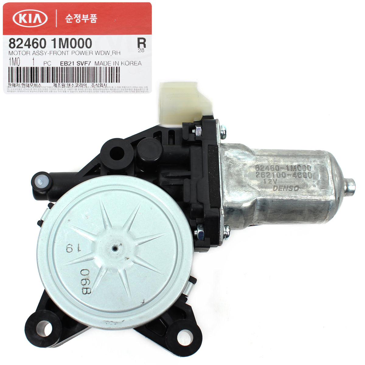 GENUINE WINDOW MOTOR FRONT PASSENGER RH for 2010-13 KIA FORTE SOUL 824601M000