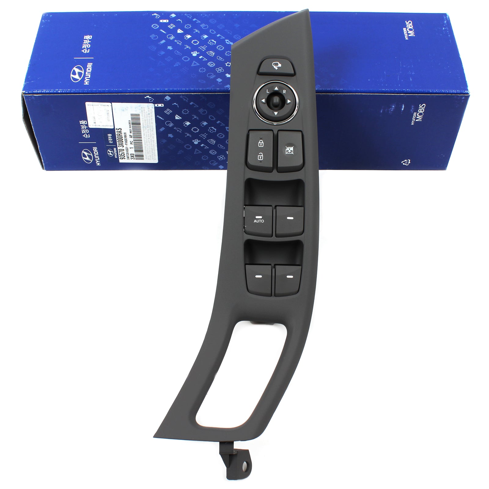 GENUINE WINDOW SWITCH LEFT GRAY for 11-13 HYUNDAI ELANTRA OEM 935703X000RAS