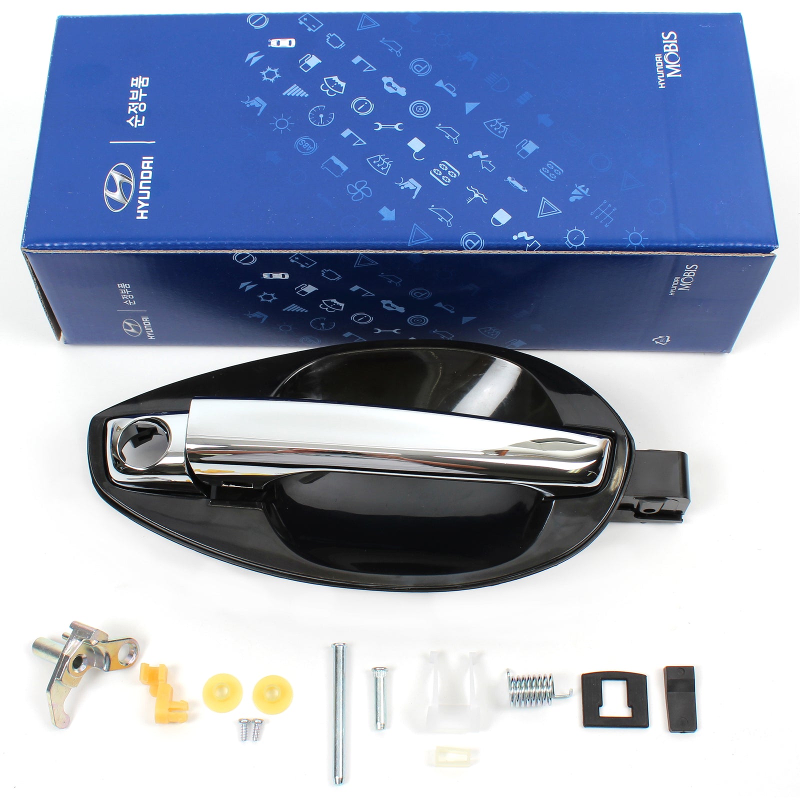 GENUINE Outside Door Handle Chrome RIGHT for 03-08 Hyundai Tiburon 826602C010