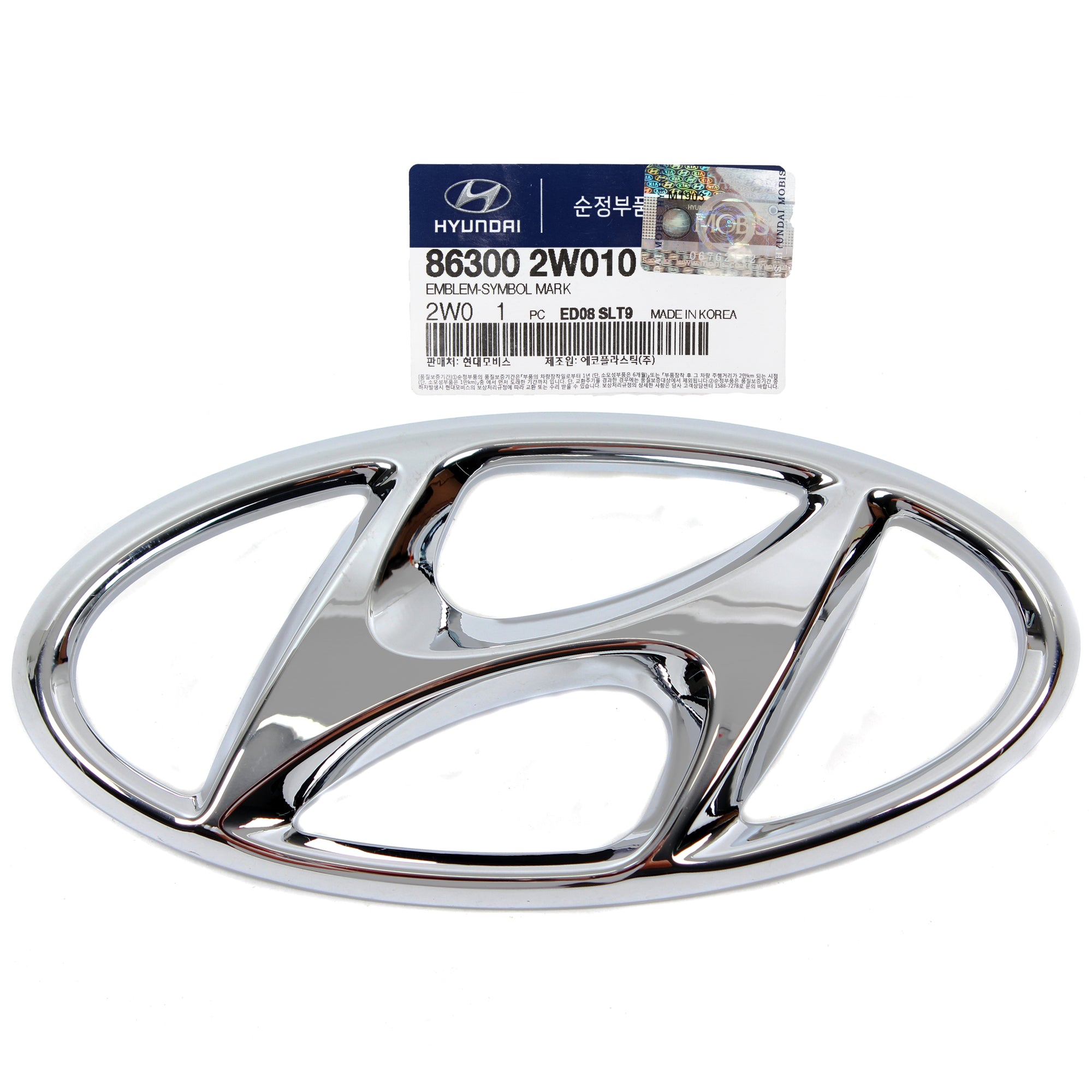 GENUINE Trunk Tailgate "H" Emblem for 2013-2018 Hyundai Santa Fe 863002W010