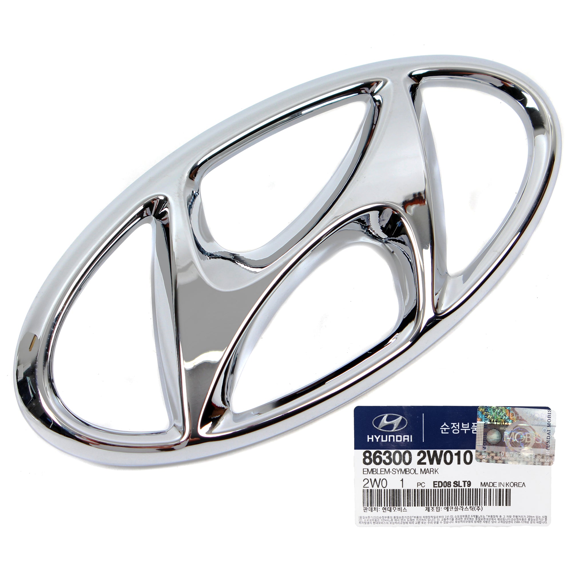 GENUINE Trunk Tailgate "H" Emblem for 2013-2018 Hyundai Santa Fe 863002W010